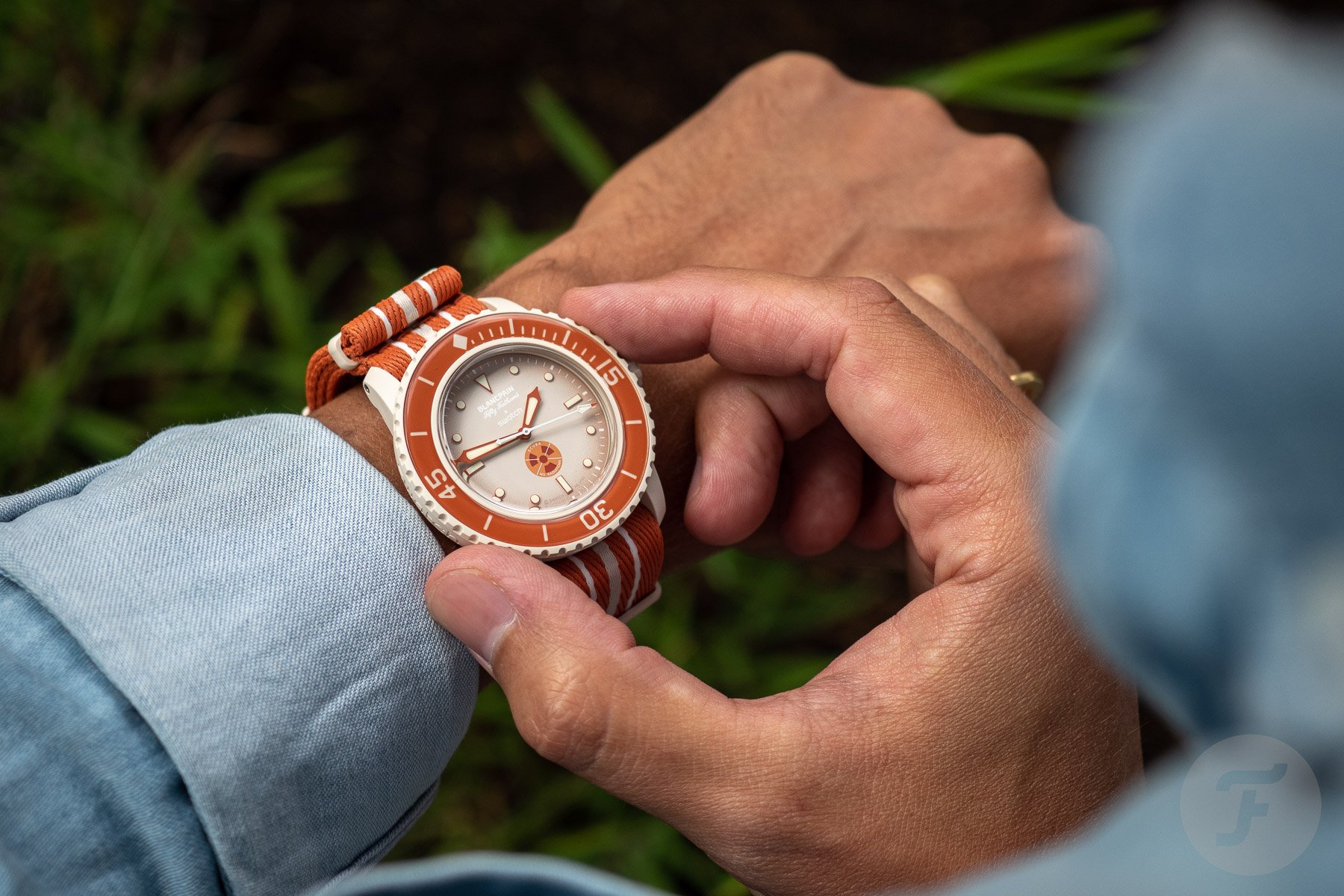 Hands-On: Blancpain × Swatch Bioceramic Scuba Fifty Fathoms