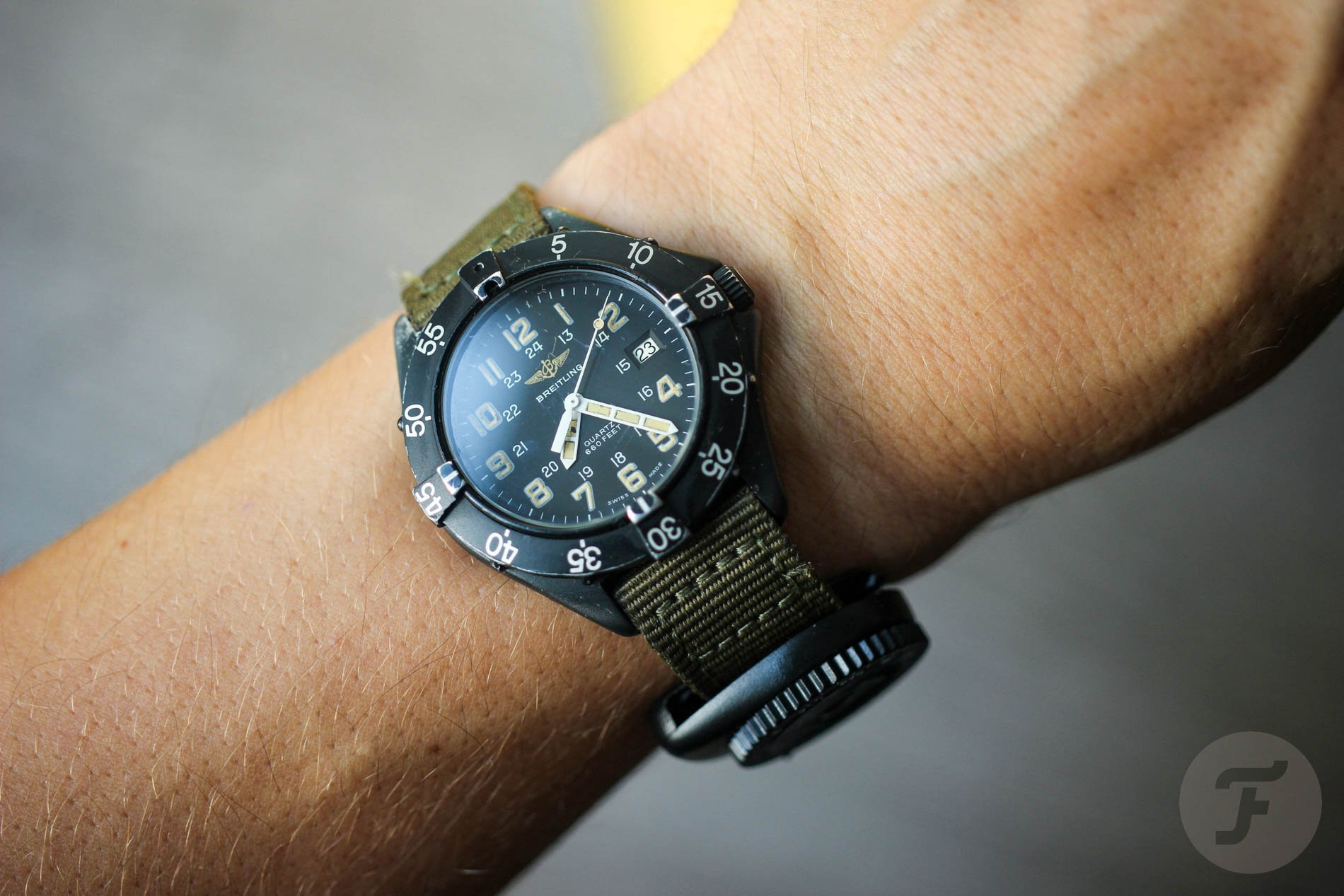 #TBT Getting Crazy About The Breitling Colt Military Ref. 80180