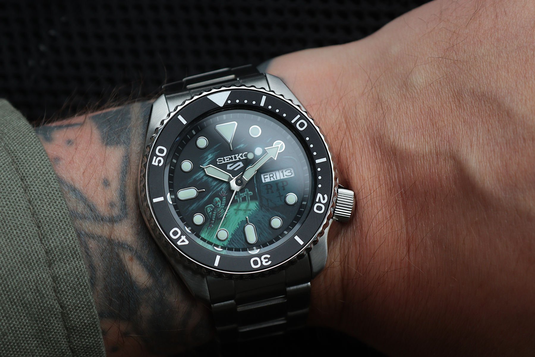 【F】 IFL Watches Drops Its Seiko 5 Sports Halloween Collection