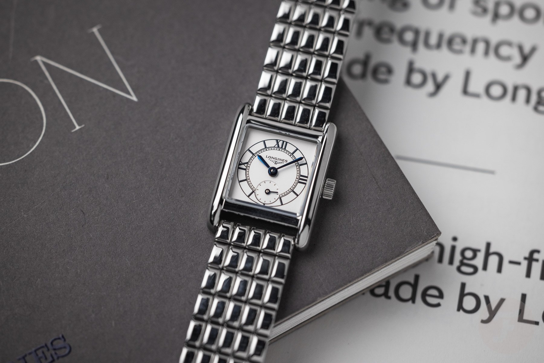 Meet The New Longines Mini DolceVita ? Featuring A Beautiful Brick-Style Bracelet