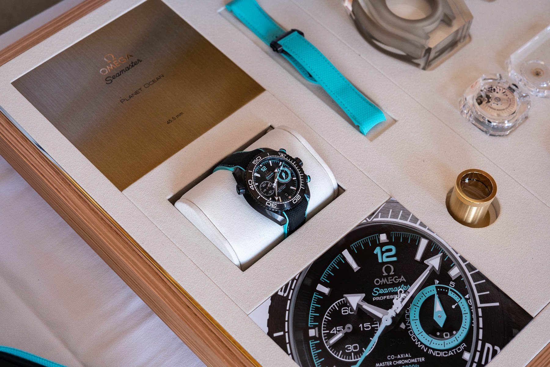 Omega Releases Planet Ocean Watch To Mark Its America's Cup Sponsorship