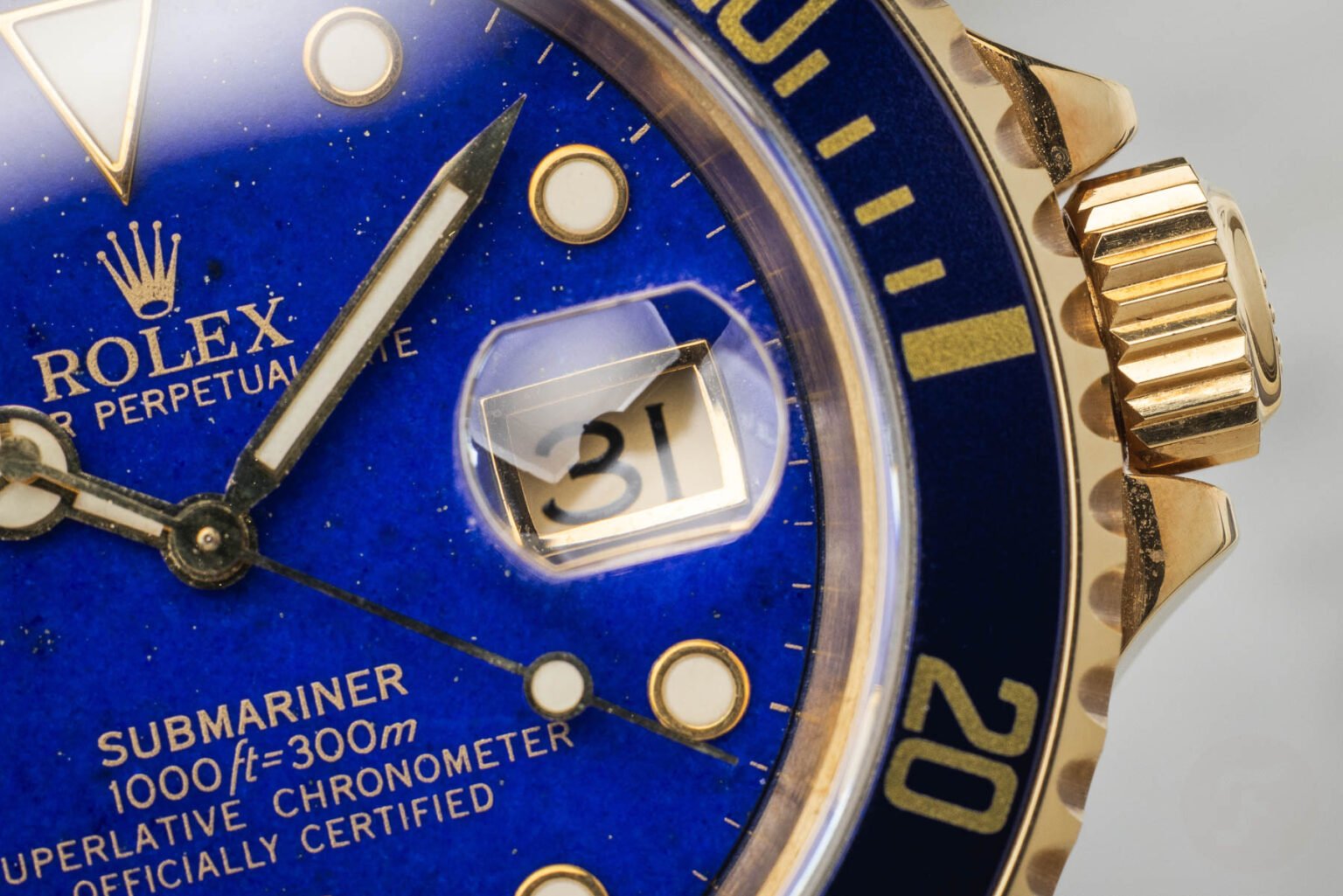 A Solid Gold Stone-Dialed Rolex Submariner 16618: My New Grail?