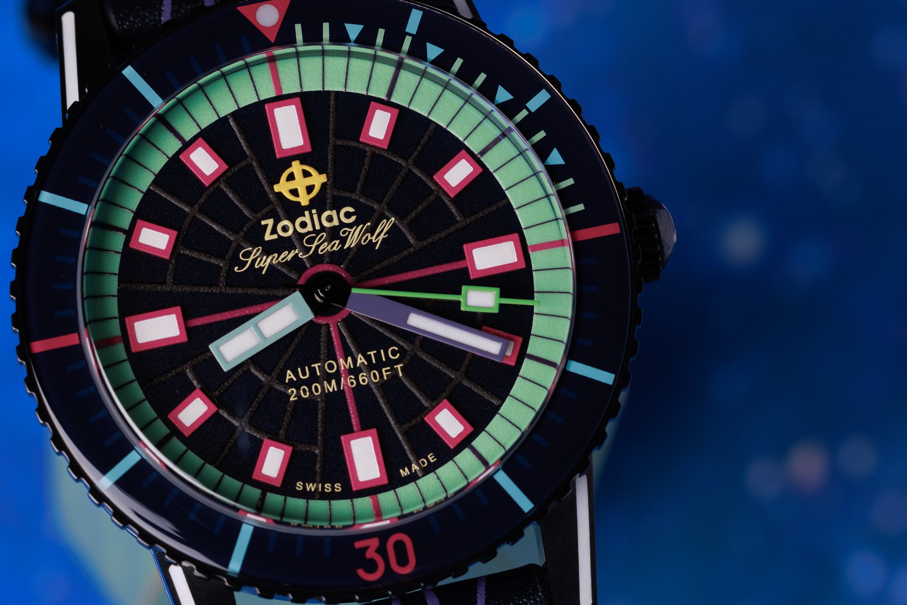 Zodiac × Worn & Wound Super Sea Wolf Laser Tag