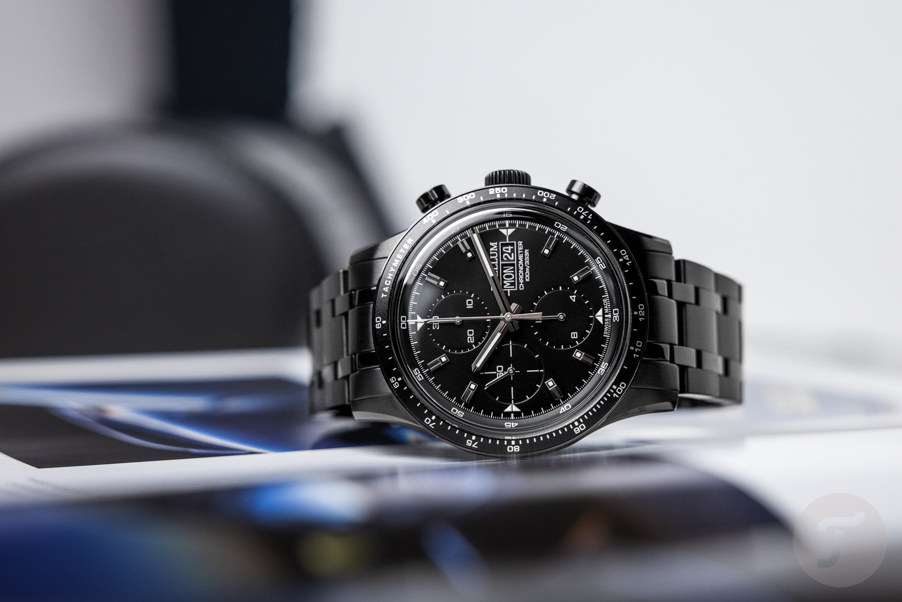 Introducing: The Stealthy Brellum Pandial LE.5 DD DLC Full Black Chronometer