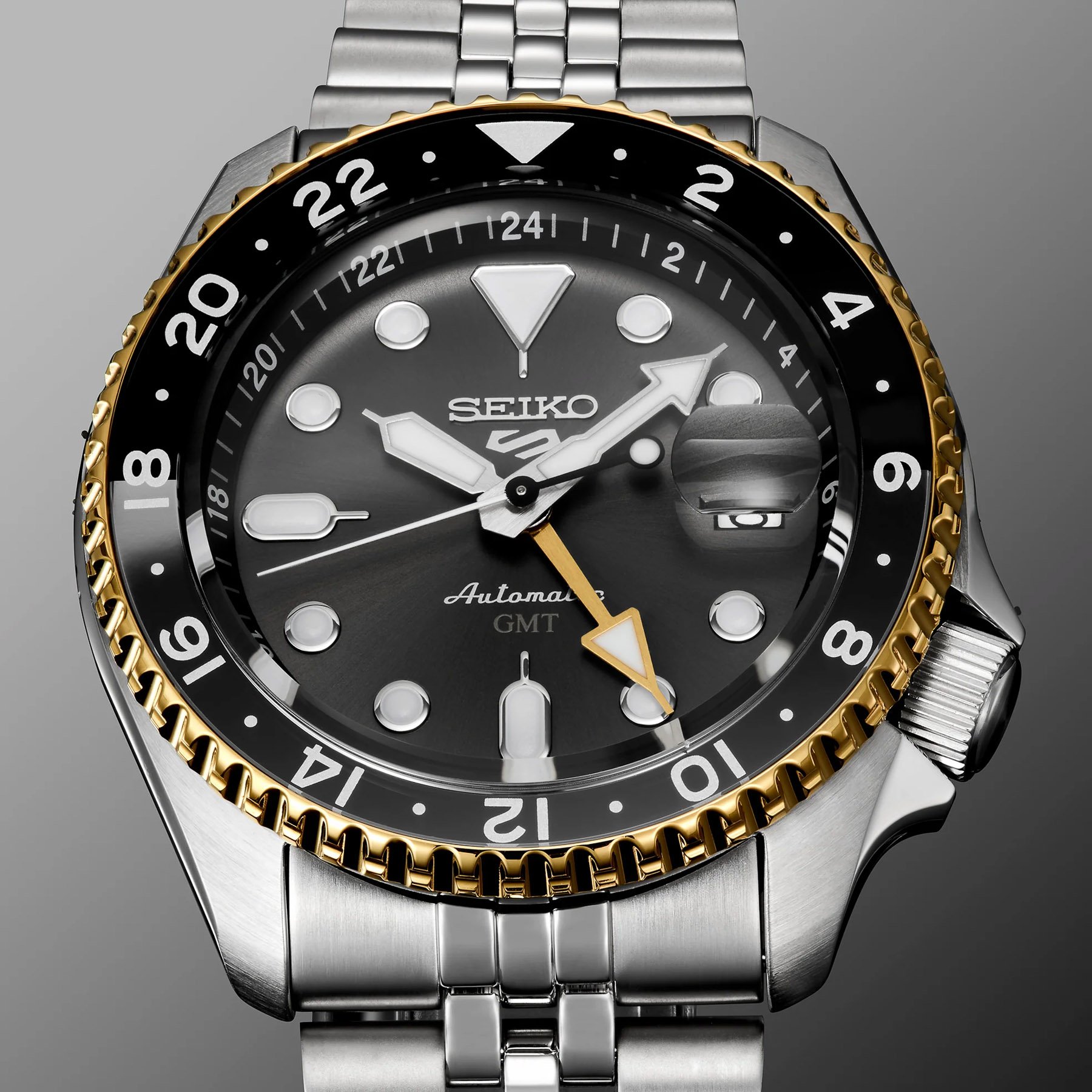 Seiko 5 Sports broadens its horizons with a new GMT series.