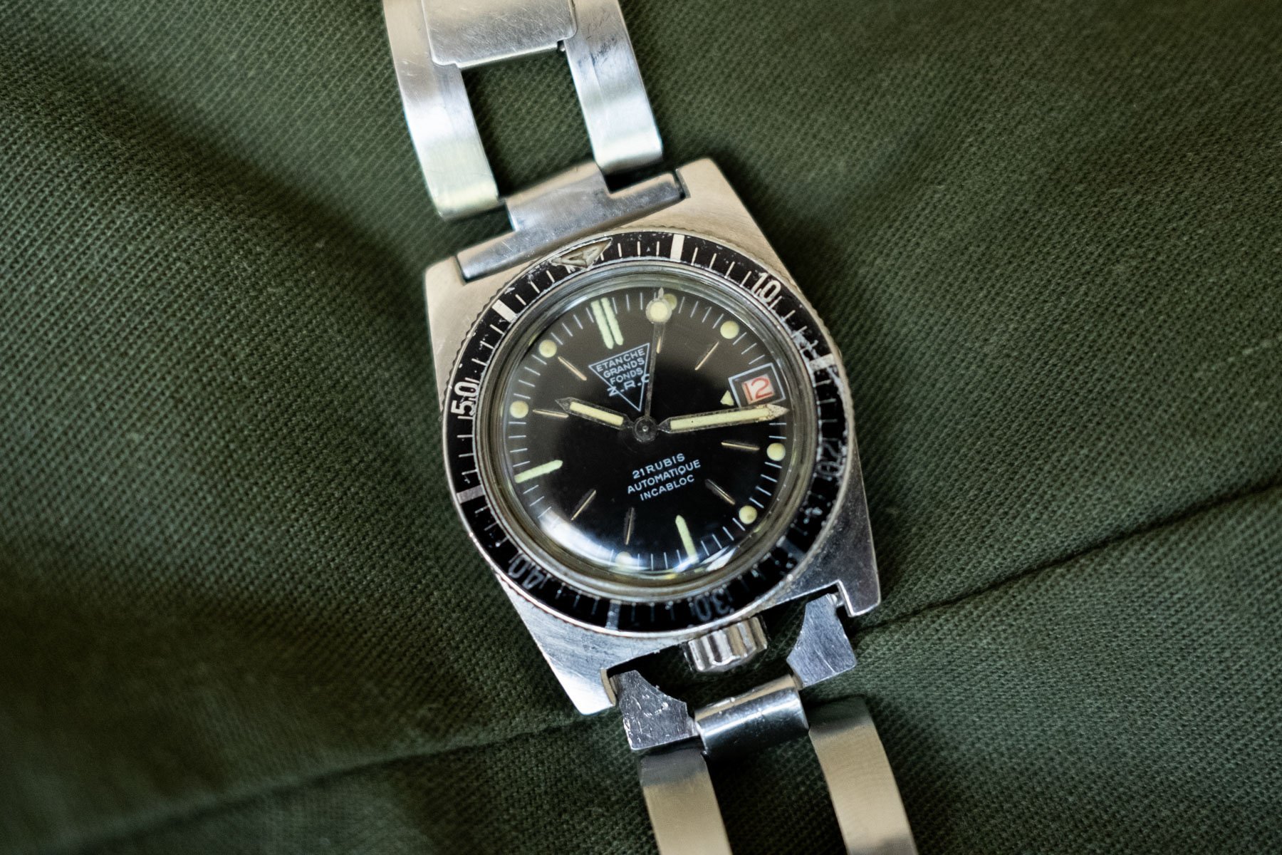 Vintage ZRC diver