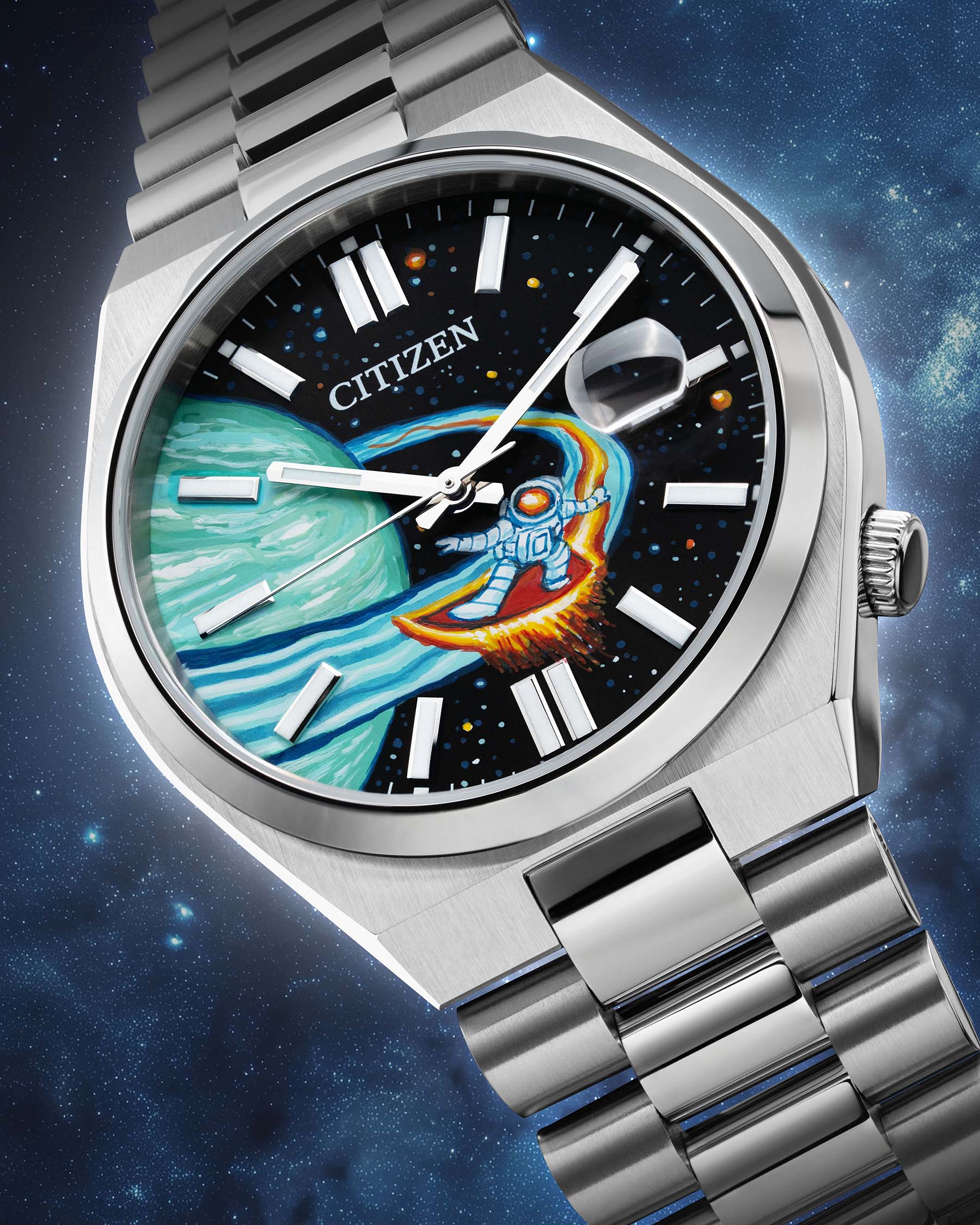 F】 Citizen Tsuyosa Automatic Space Surfer By IFL Watches