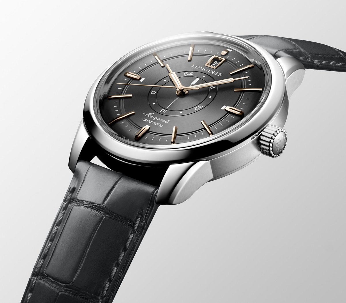 【F】 New: Longines Conquest Heritage Central Power Reserve