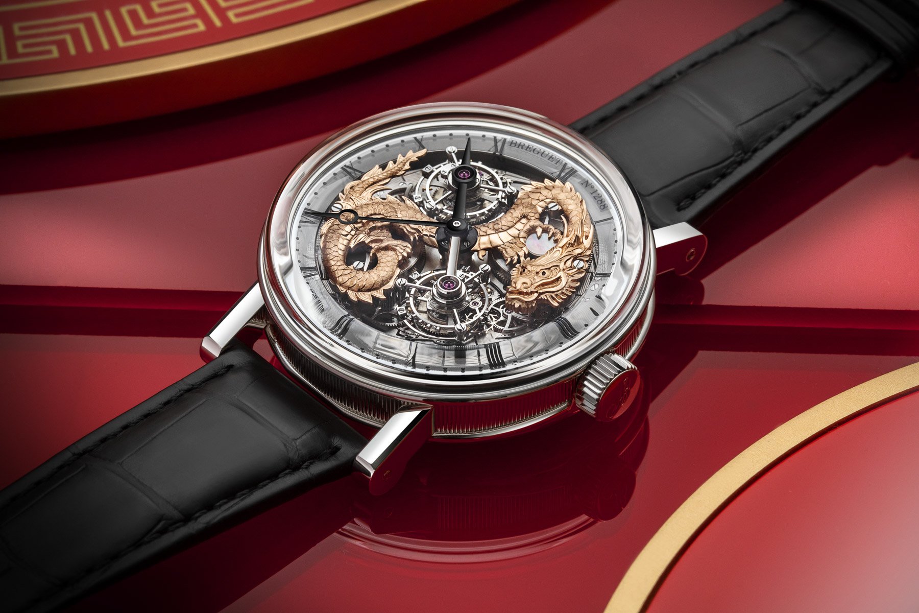 Breguet Classique Double Tourbillon Dragon 5345PT Special Edition Chinese New Year