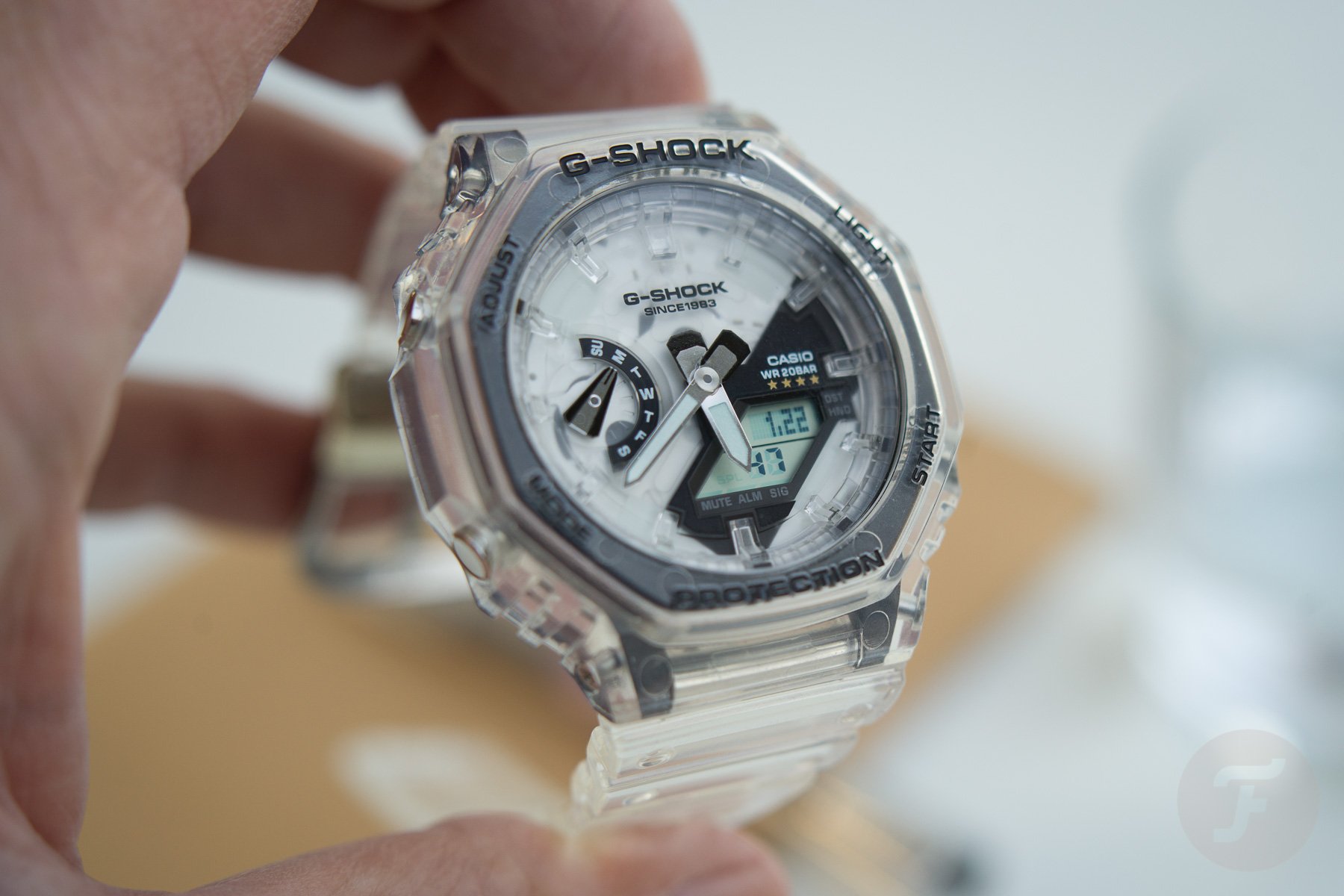 Reloj G-SHOCK GA-2140RX-7A Carbono/Resina Hombre Transparente - Btime