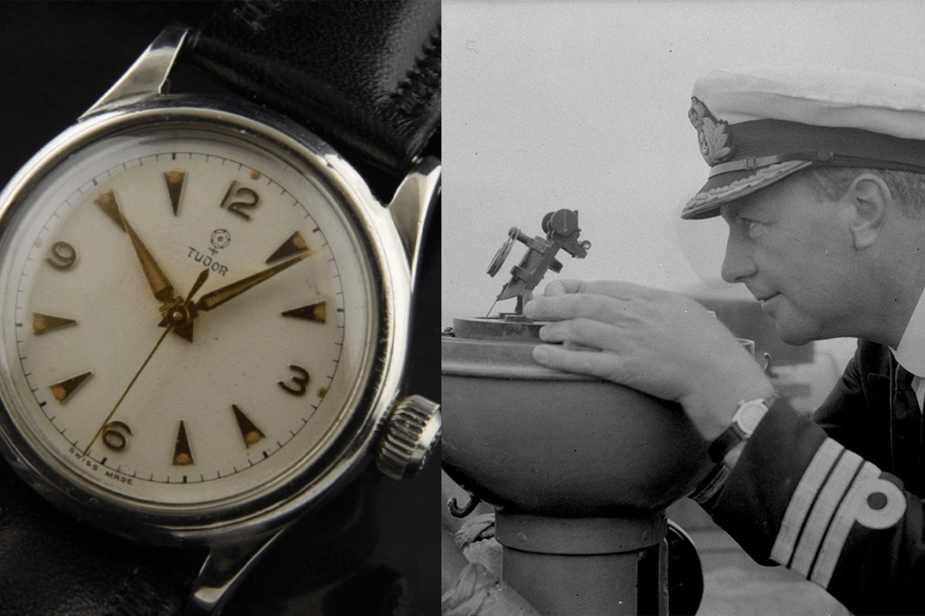 The Early Rolex And Tudor Oyster Watches That Saw Action In WWII During The Battle Of The Atlantic