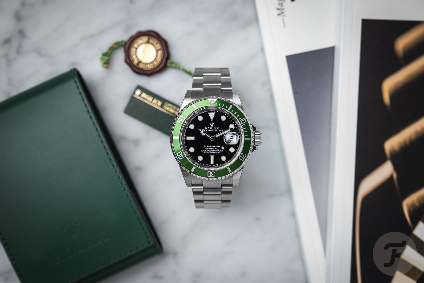 The Original Frog Watch Leaps In On Monday ? Rolex Submariner 16610LV ?Kermit?