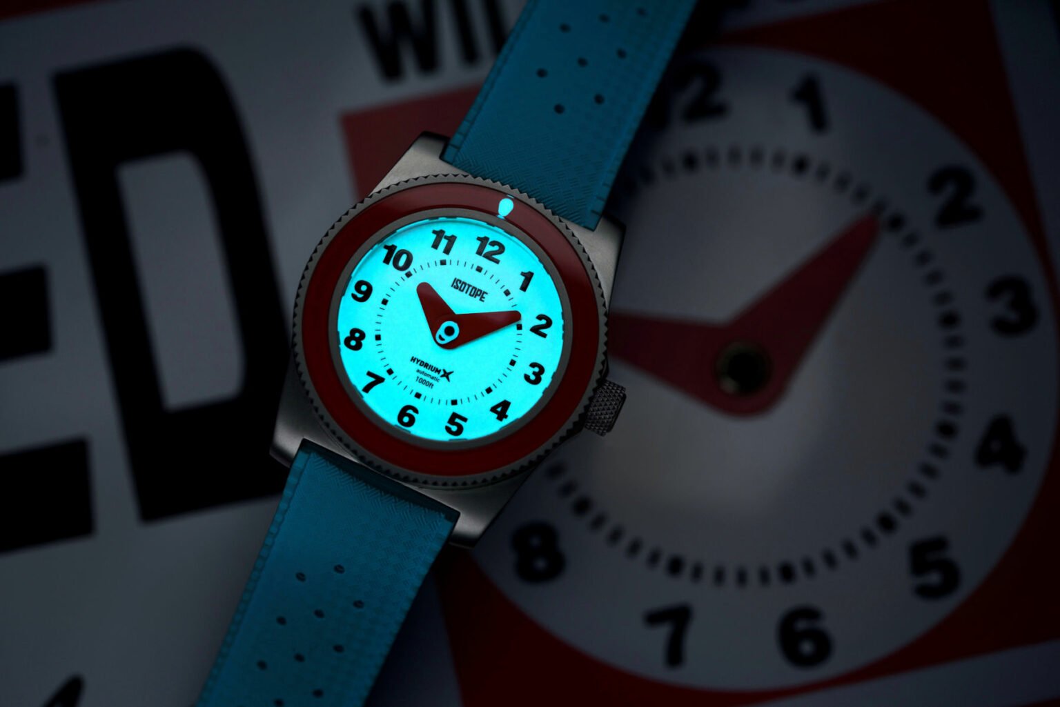 Isotope Launches HydriumX Will Return Red & Wall Return Clock