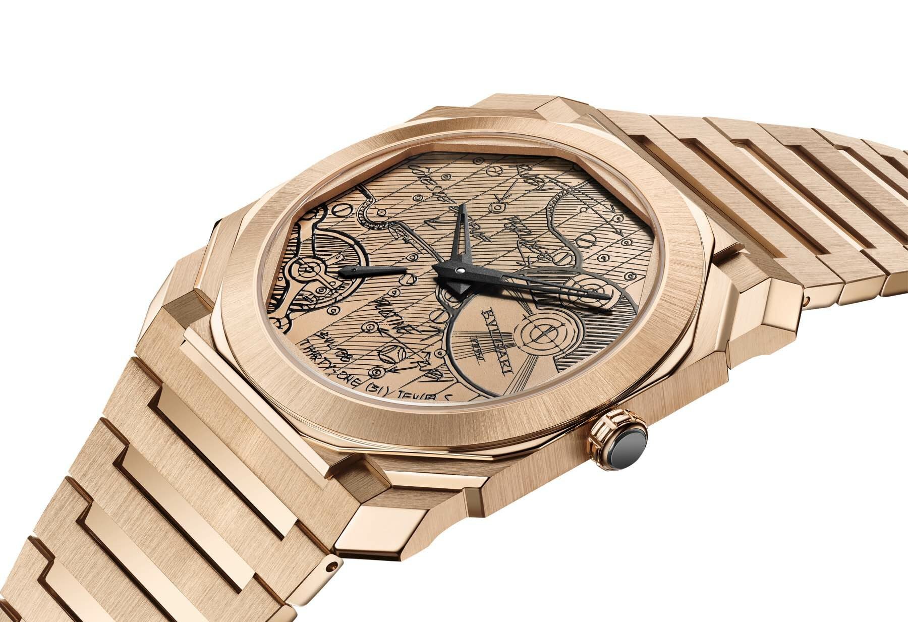 Introducing: The Next Bvlgari Octo Finissimo Sketch ? An Artistic Alternative To Skeletonization