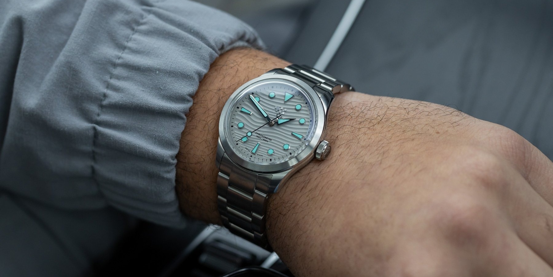 Introducing: The Christopher Ward × Oracle Time C65 Dune Shoreline