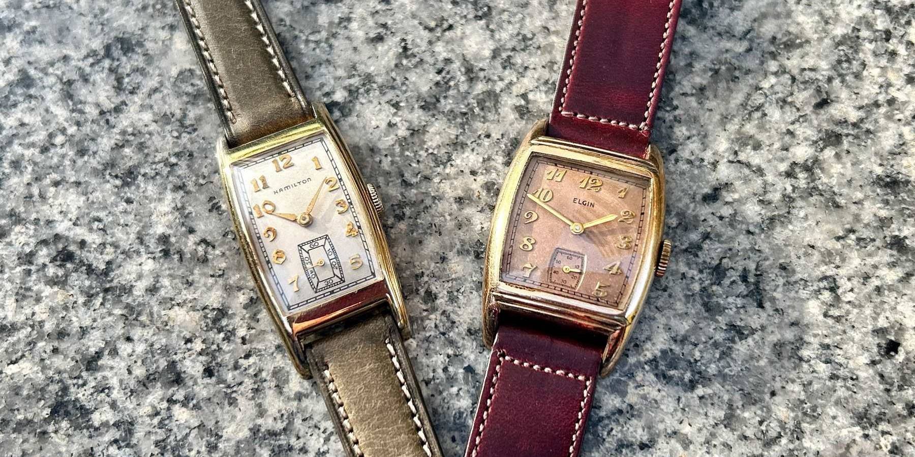 Remembering My Grandfather Through His Watches: Part 1 - An Elgin 6703E And Hamilton Yorktowne From The Early ’40s