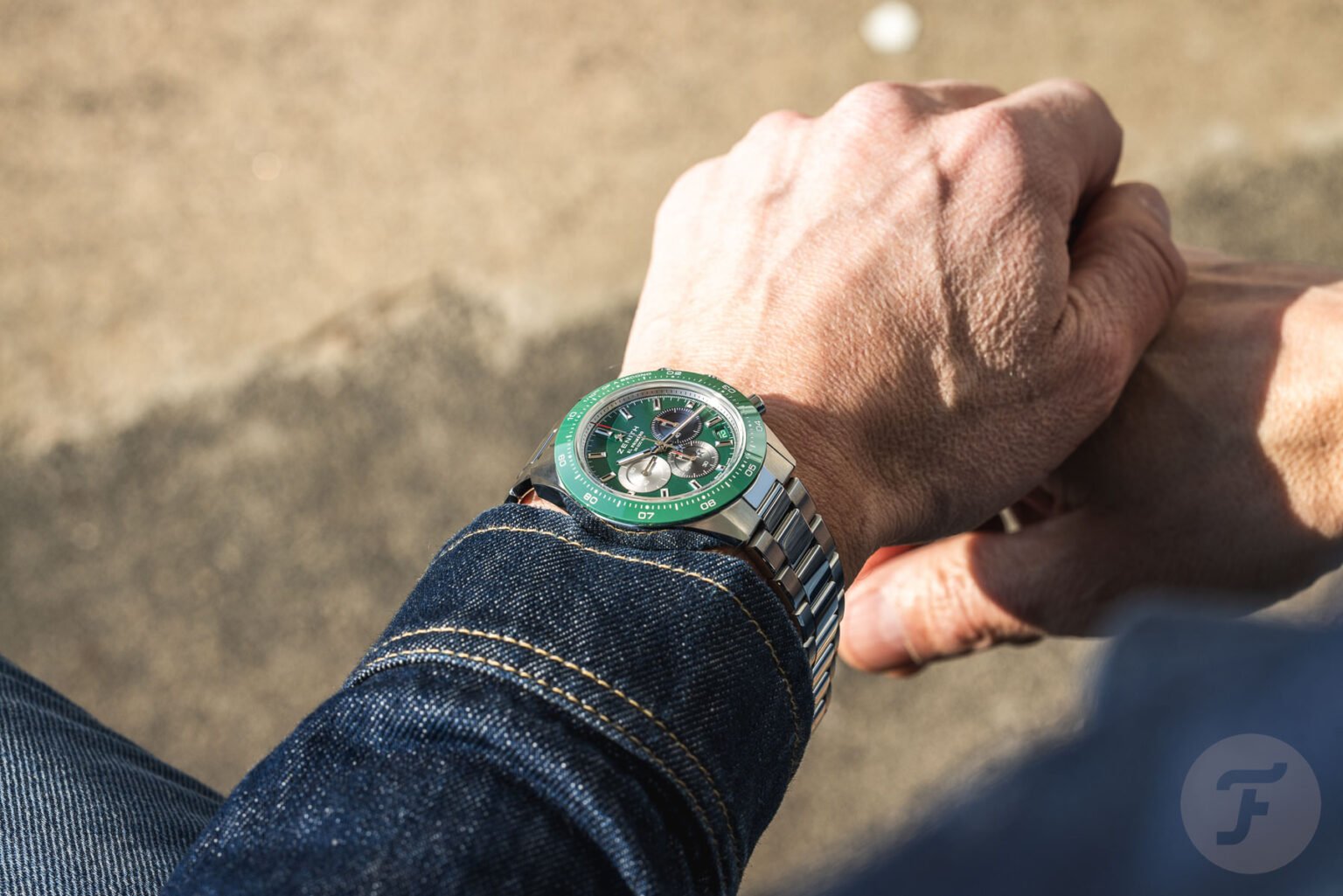 【F】 Hands-On: The Very Green Zenith Chronomaster Sport