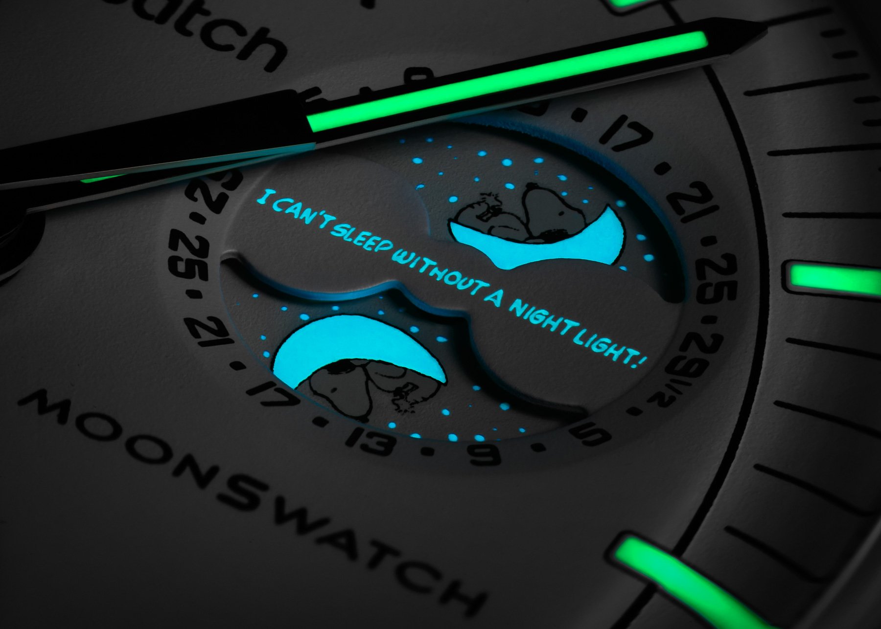 Introducing: The MoonSwatch Snoopy ? Mission To The Moonphase