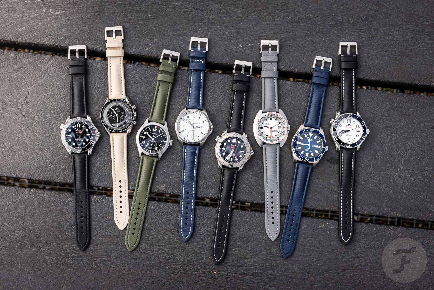 Artem Updates And Improves Its Classic Sailcloth Watch Strap With Pin Buckle