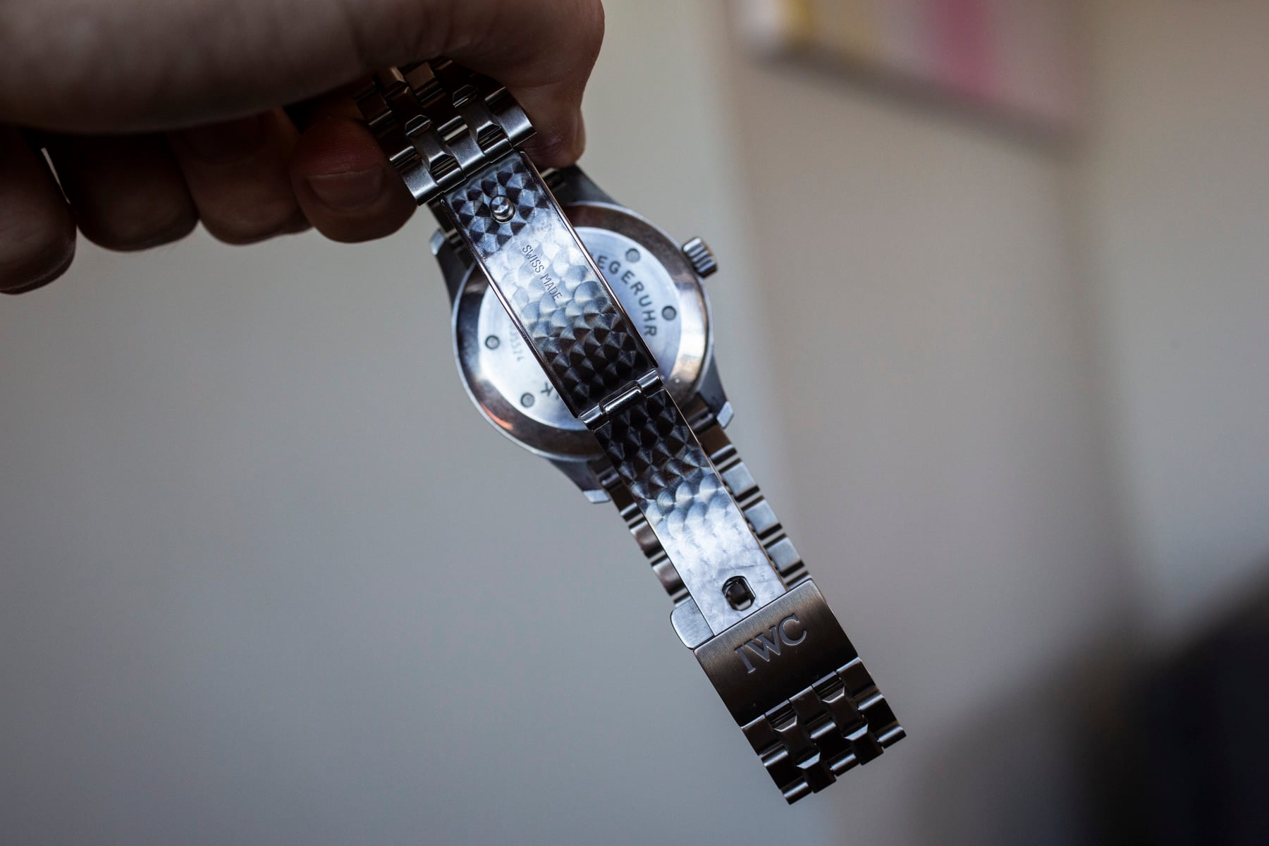 IWC Mark XV open clasp