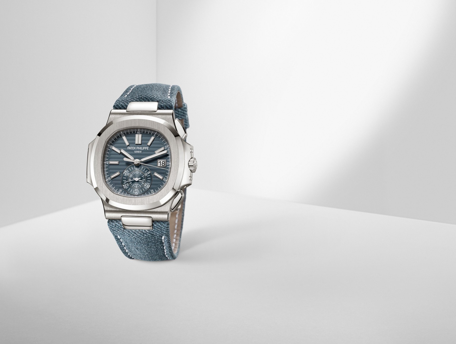 Patek Philippe Double Denim New World Time Nautilus Aquanaut