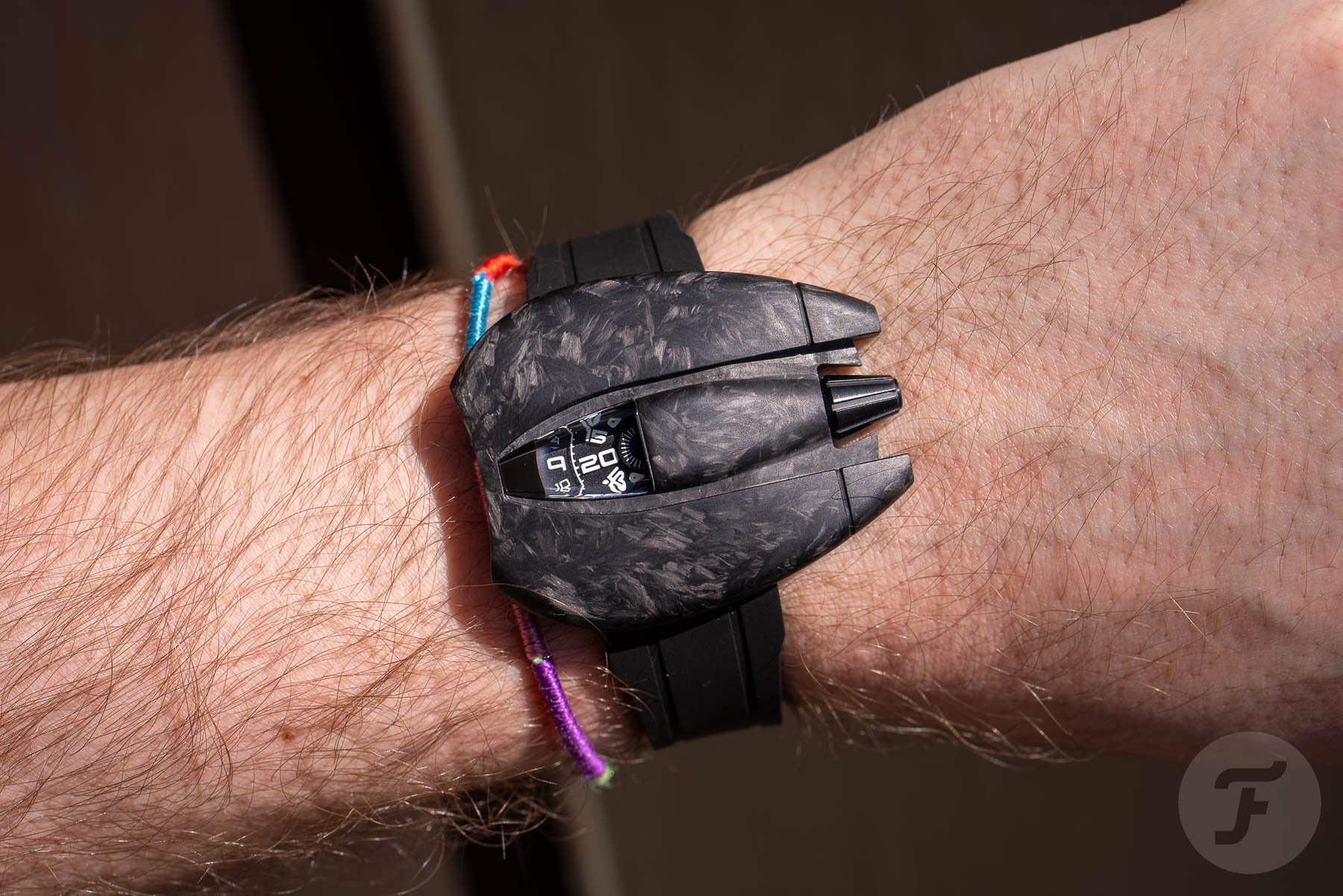 Hands-On With The SpaceOne Jumping Hour Destro Forged Carbon