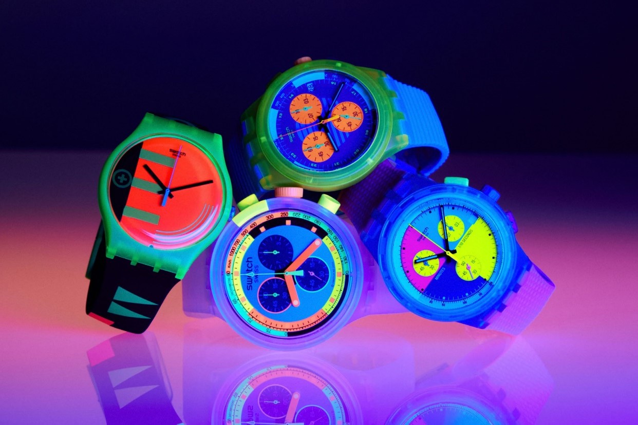 It?s A Bright Monday Morning With Six New Swatch Neon Watches