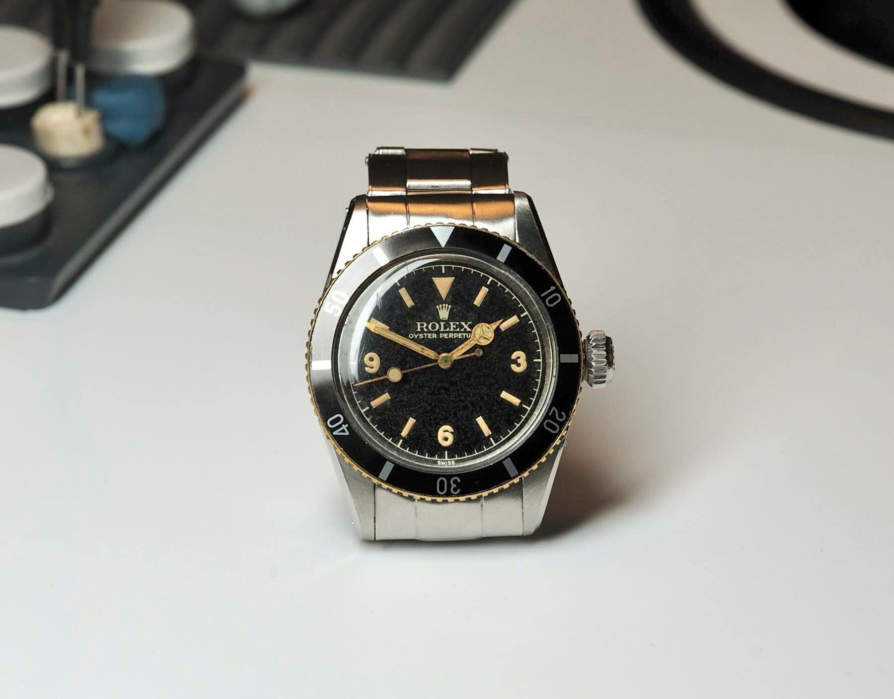 Servicing An Ultra-Rare Vintage Rolex Submariner Ref. 6200 ?King Sub?