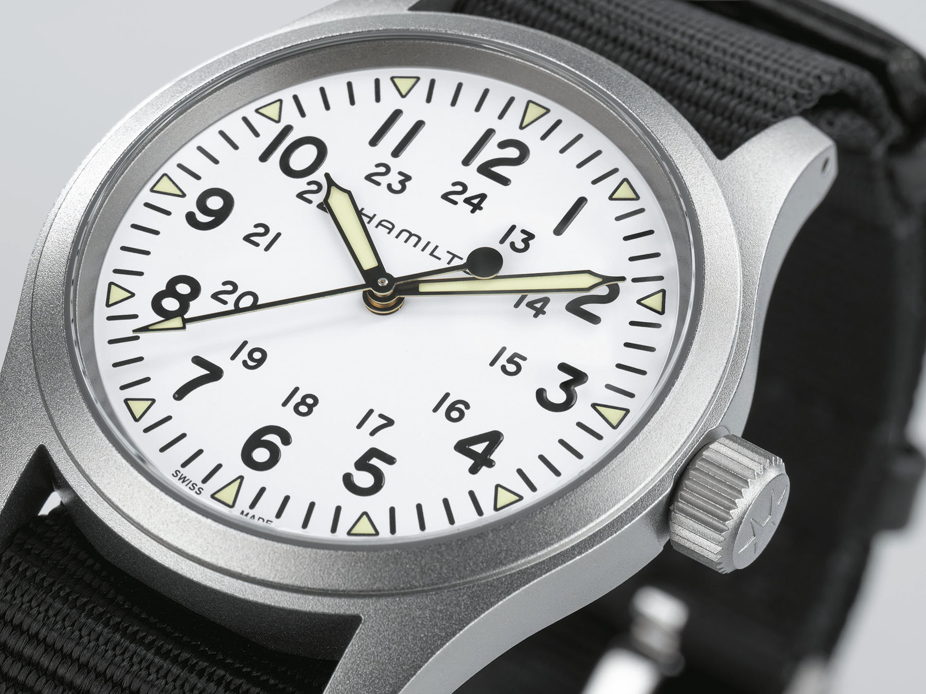 F Three New Colorways For Hamilton s Khaki Field Mechanical