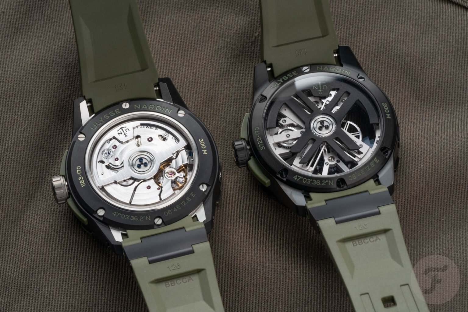 Diver Netops 【F】 Ulysse Nardin Diver Net OPS And Diver X Skeleton OPS