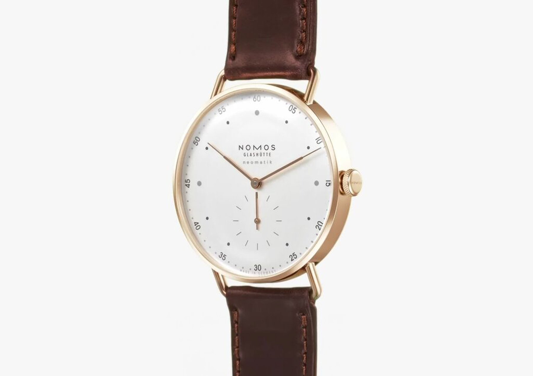 best watches under €10K Nomos Metro Neomatik 39 Rose Gold