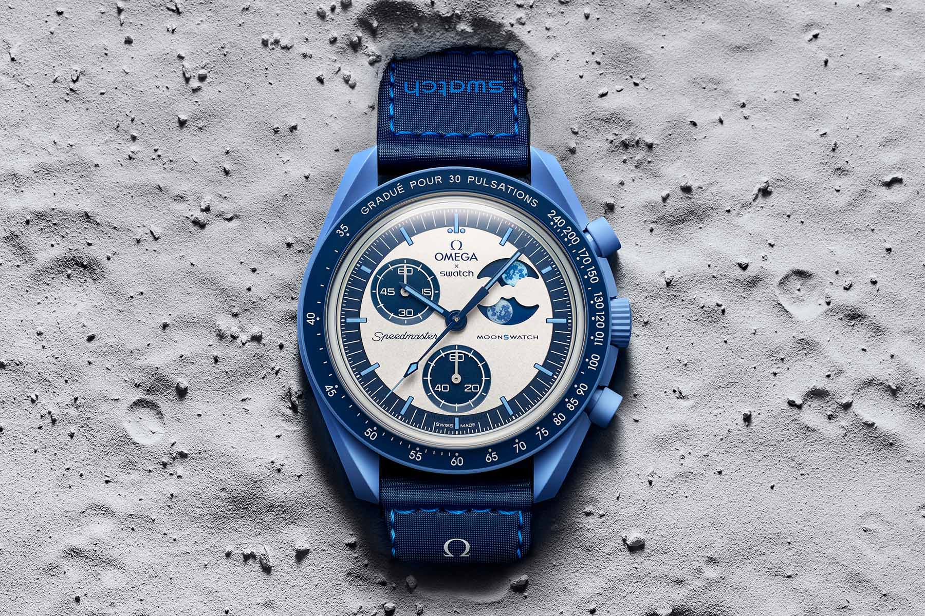 F】 New: MoonSwatch Mission To The Super Blue Moonphase
