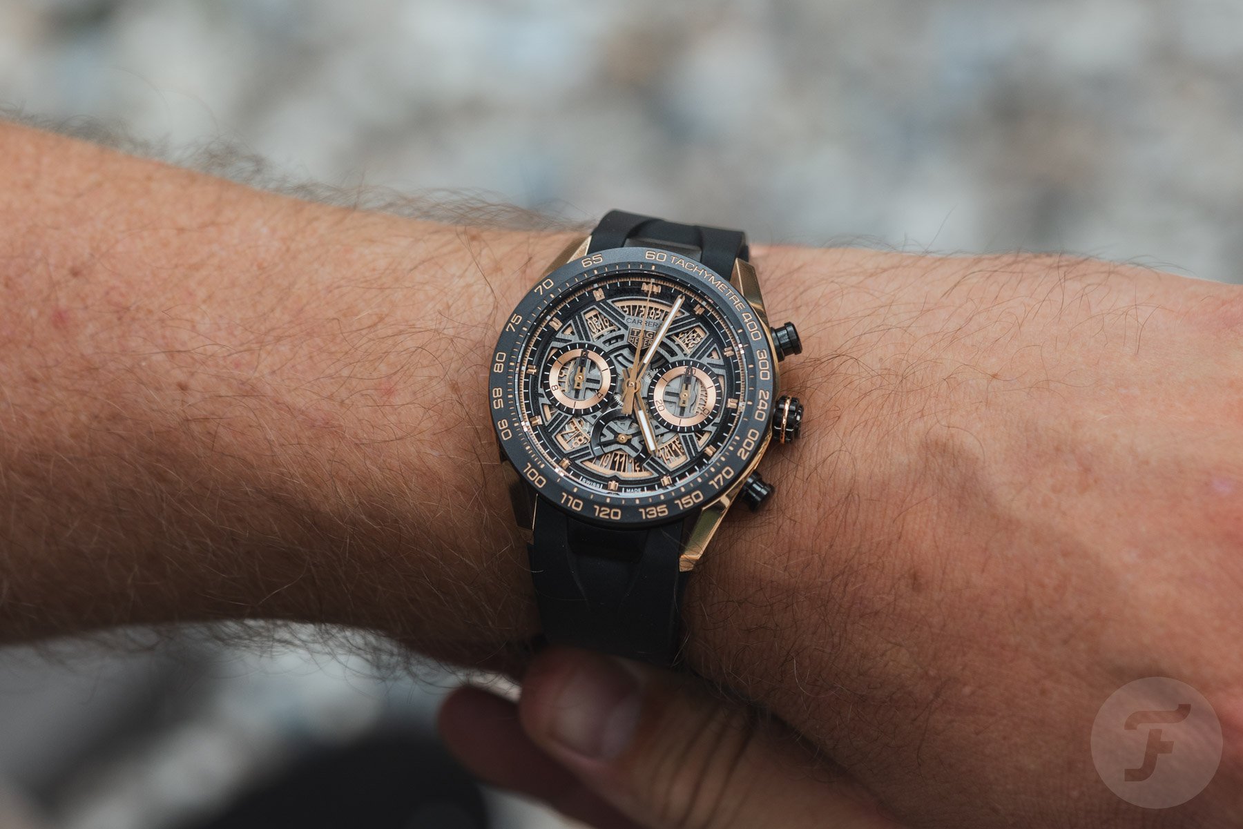 Carrera Chronograph Extreme Sport on the wrist