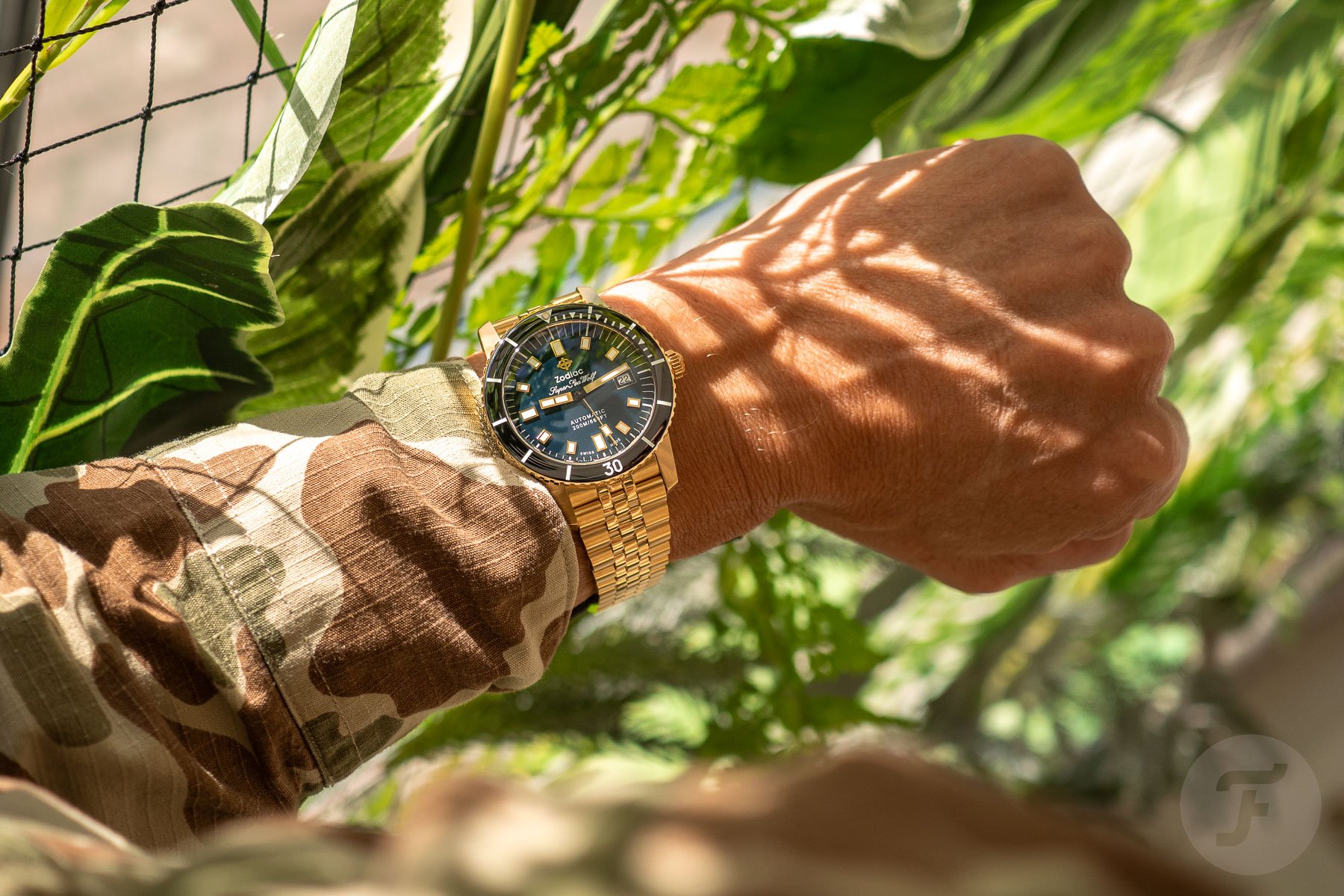 The Gold-Plated Zodiac Super Sea Wolf Compression Diver