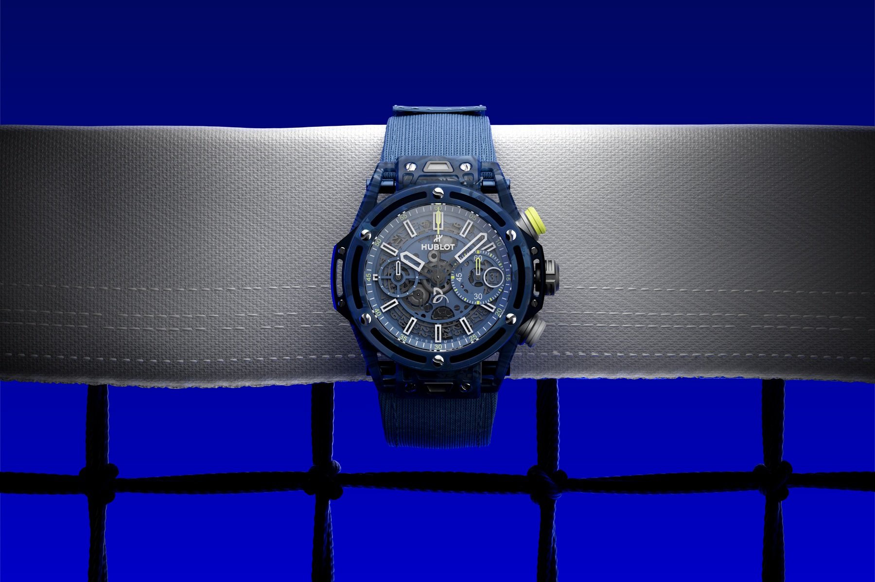 Introducing: The Hublot Big Bang Unico Novak Djokovic Made Of His Old Rackets And Tennis Shirts