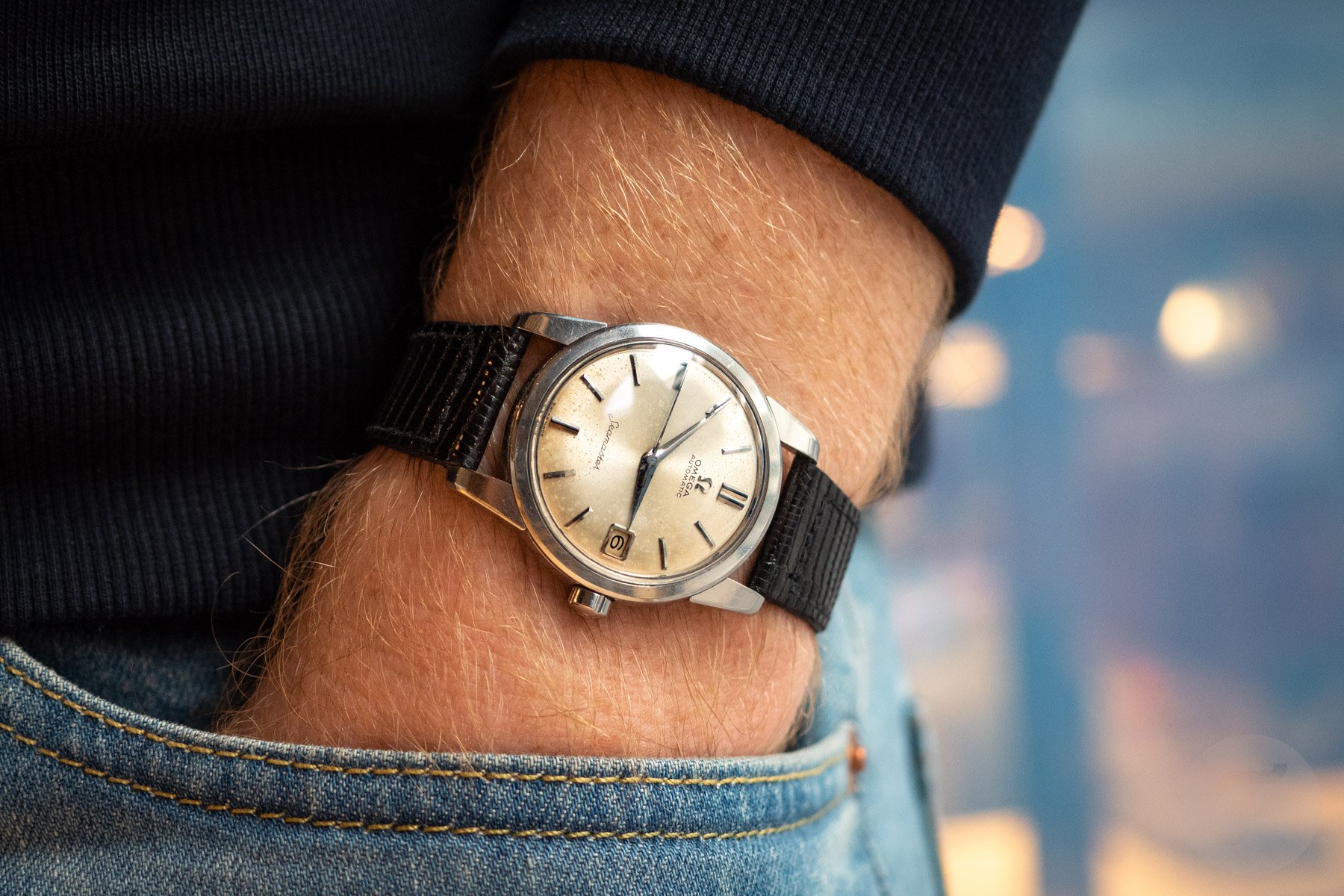 Omega Seamaster ref. 14762 pocket shot