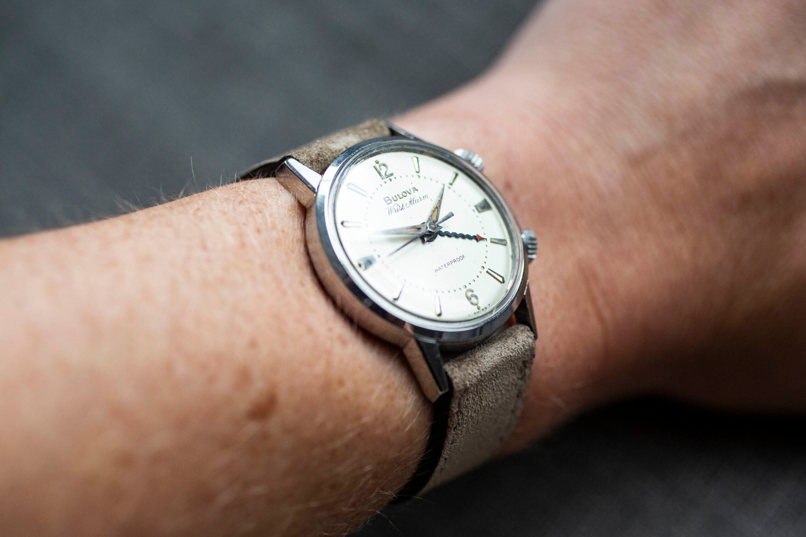 Bulova wrist alarm wrist shot