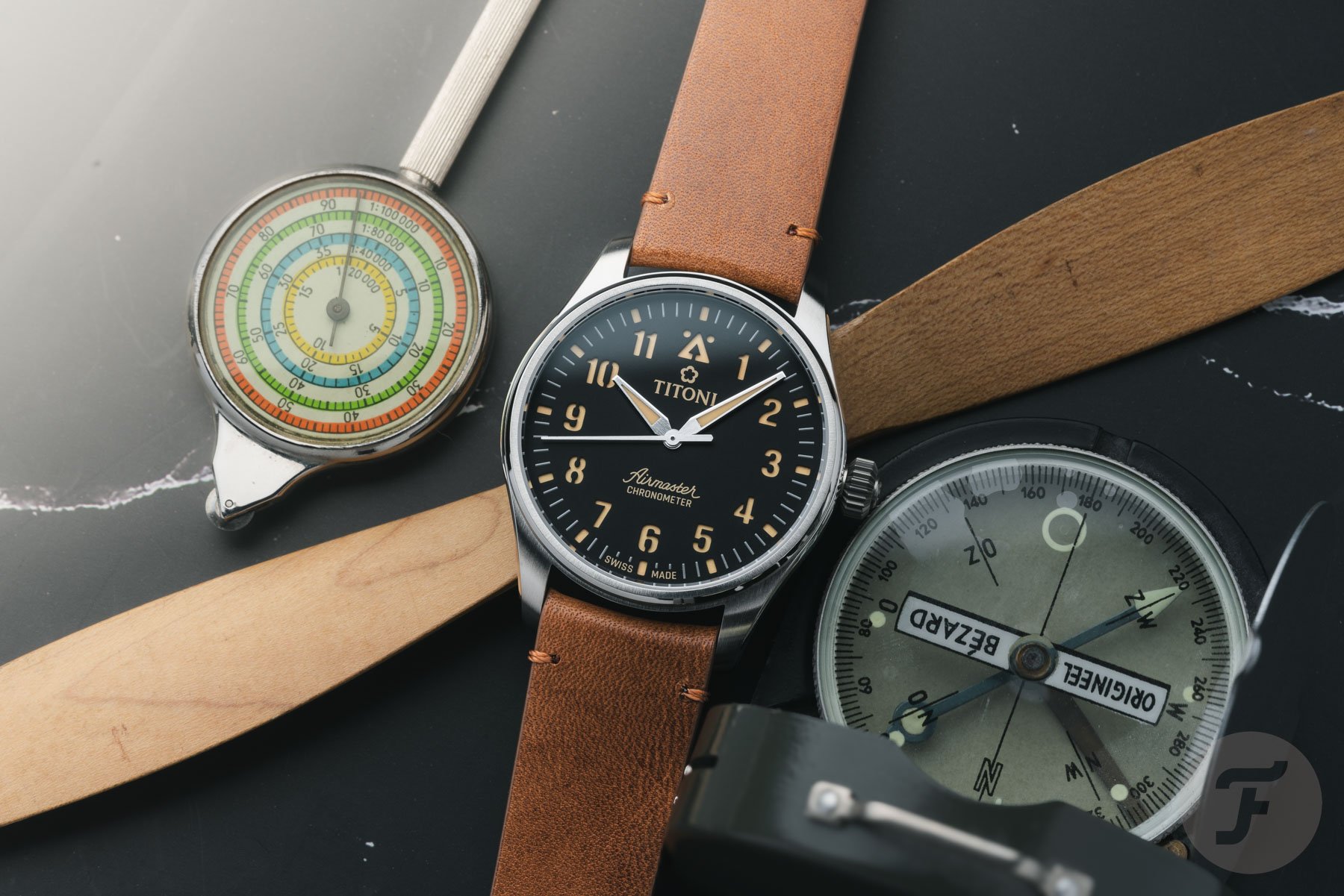 F】Hands-On: The Vintage-Inspired Titoni Airmaster Pilot F】Hands-On: The Vintage-Inspired Titoni Airmaster Pilot