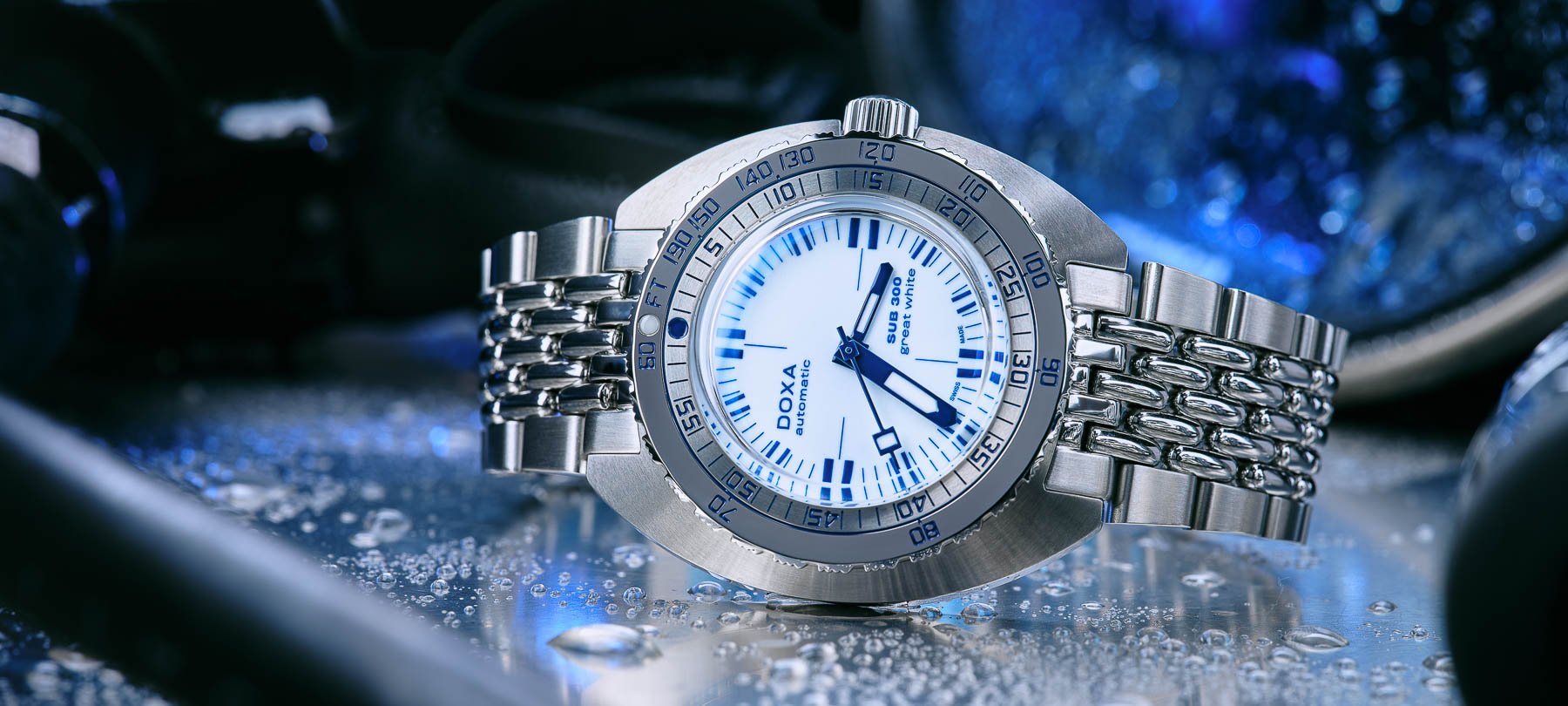 The Doxa Sub 300 “Great White” Topper Edition - An LE Done Right