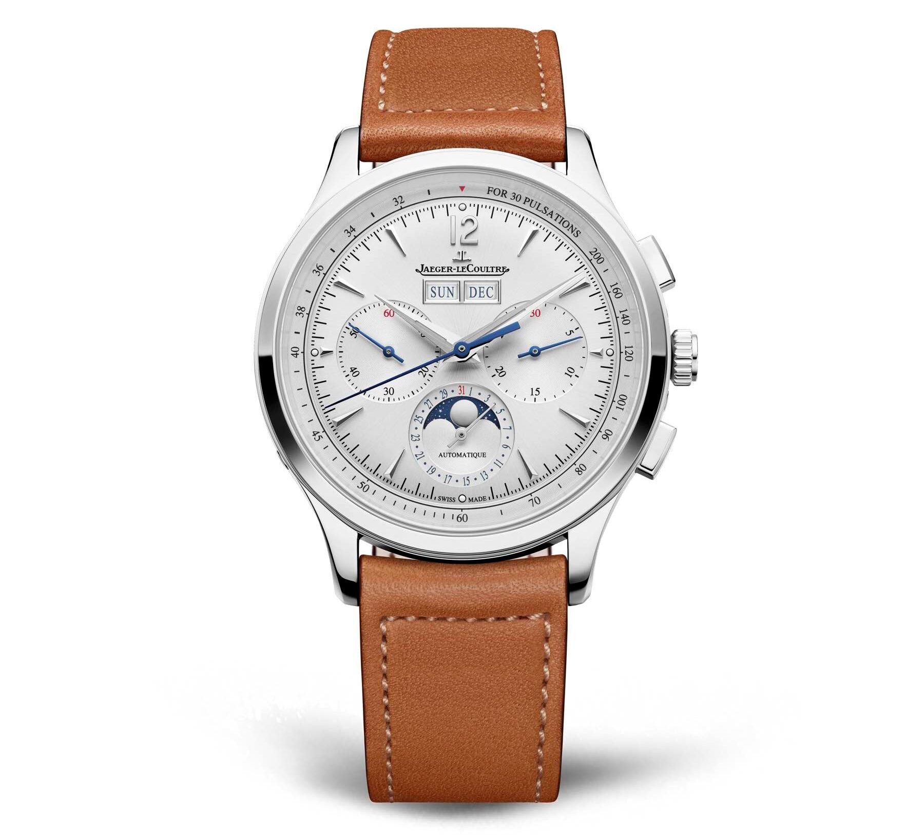 Jaeger-LeCoultre Master Control Chronograph Calendar with silver dial