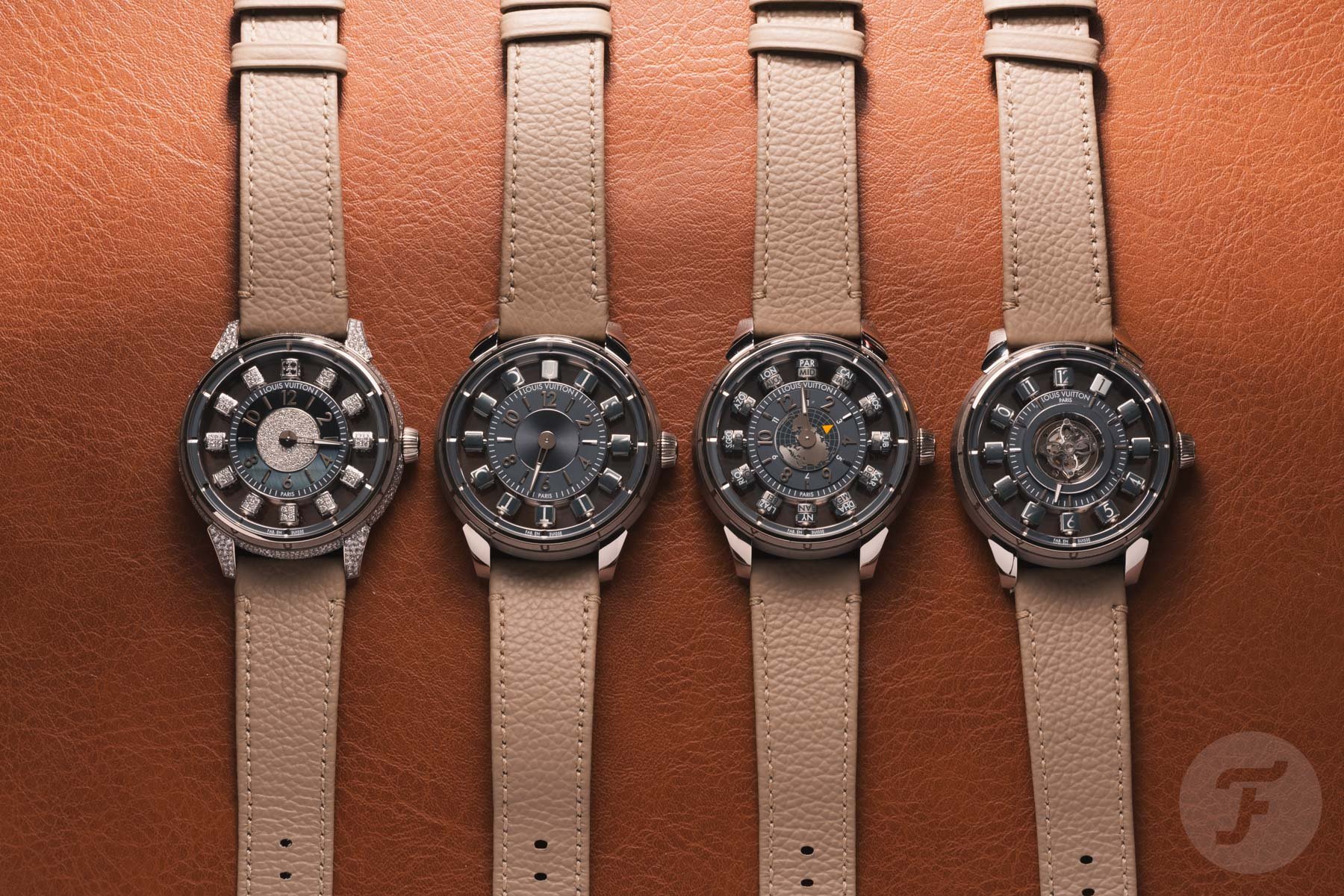 Louis Vuitton Tambour Taiko Spin Time Collection