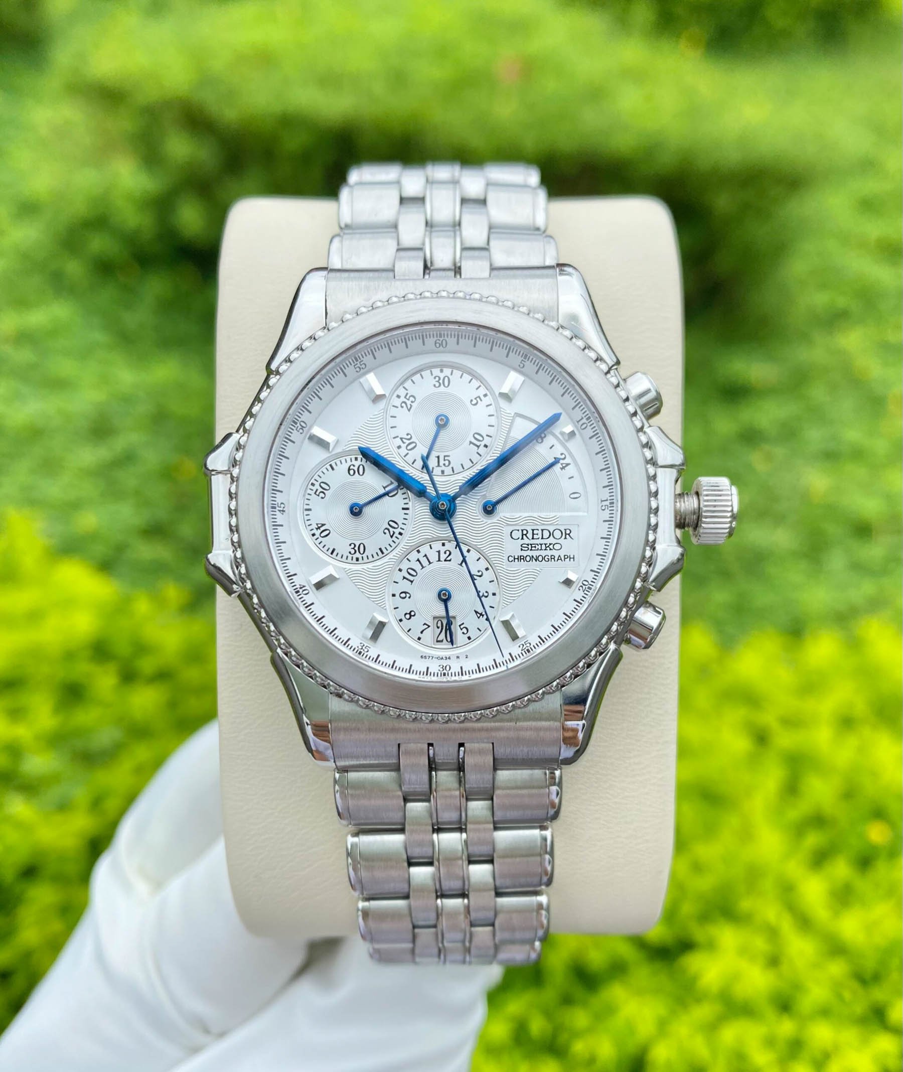 Neo-vintage watches under €5K — Seiko Credor Chronograph ref. GCBK995