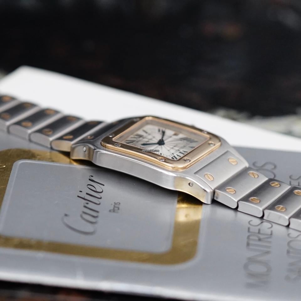 two-tone Cartier Santos Galbée ref. 2319