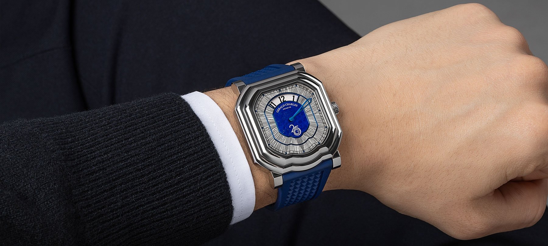 Gerald Charles Maestro GC39 25th Anniversary Edition on wrist, header image