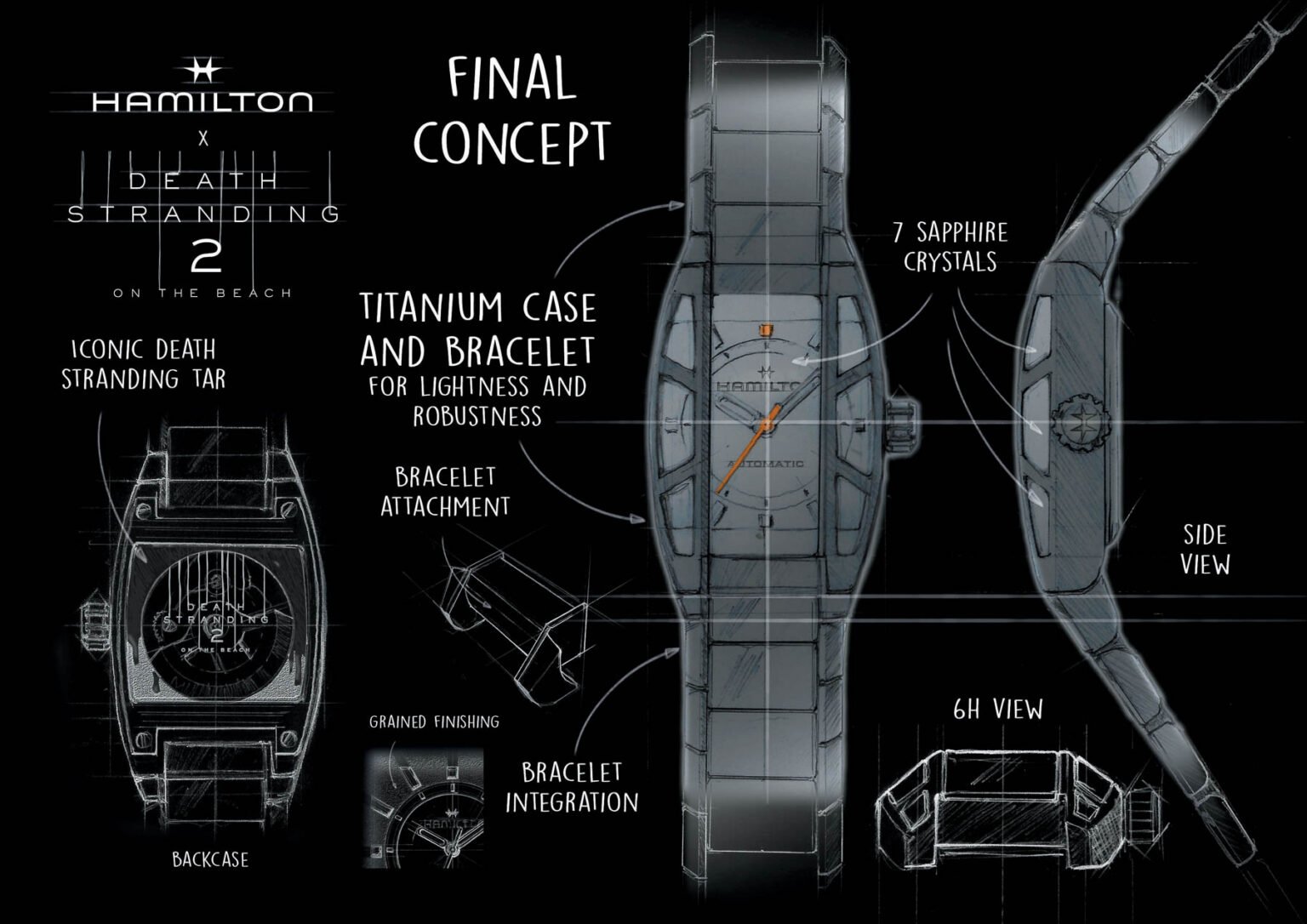 【F】New: The Hamilton Boulton Death Stranding 2 Limited Edition