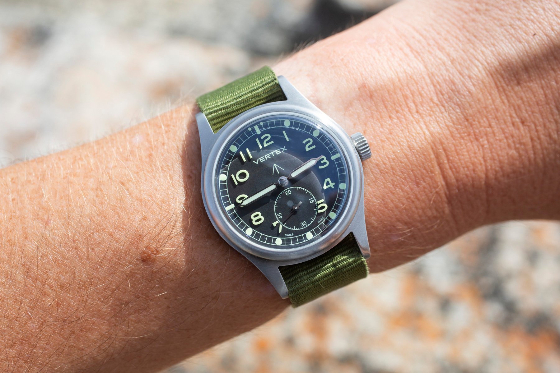 Vertex M36 wrist shot