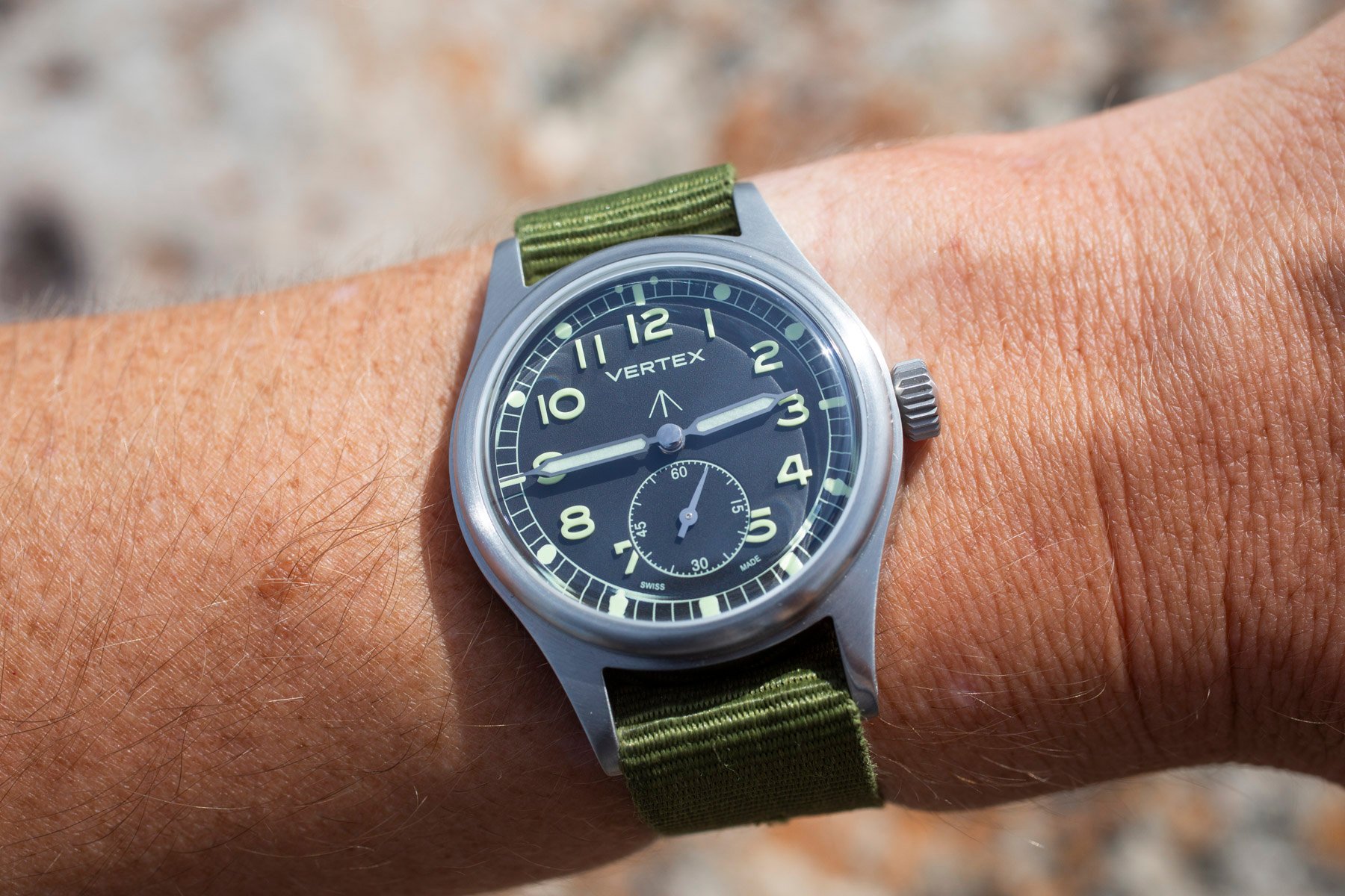 Vertex M36 wrist shot
