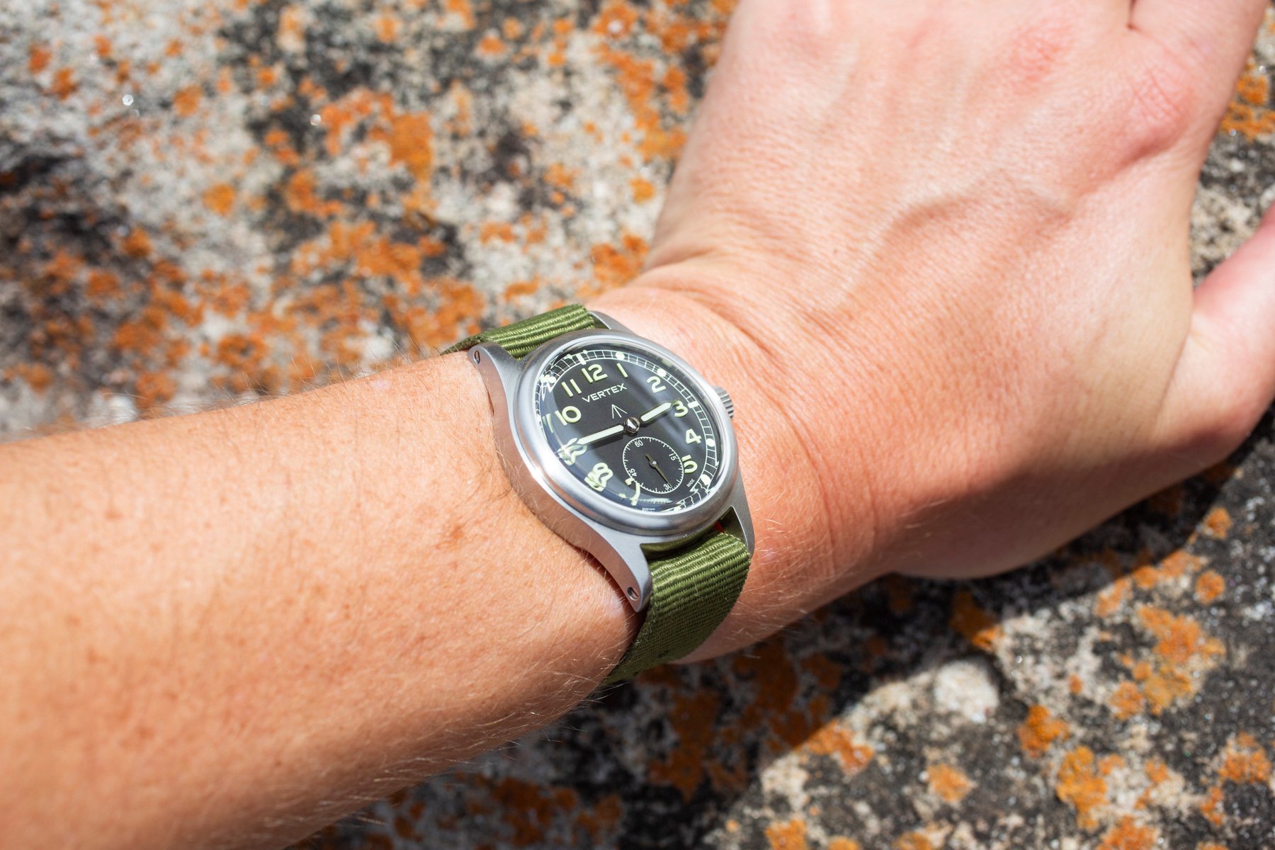 Vertex M36 on wrist
