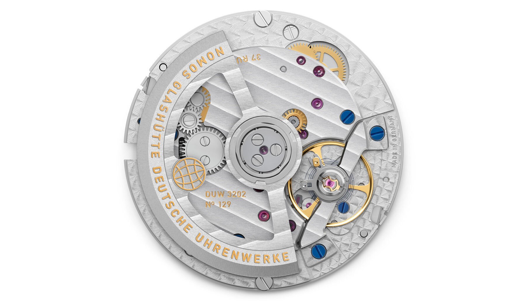 Nomos Club Sports Neomatik WorldTimer Duw 3202 Movement