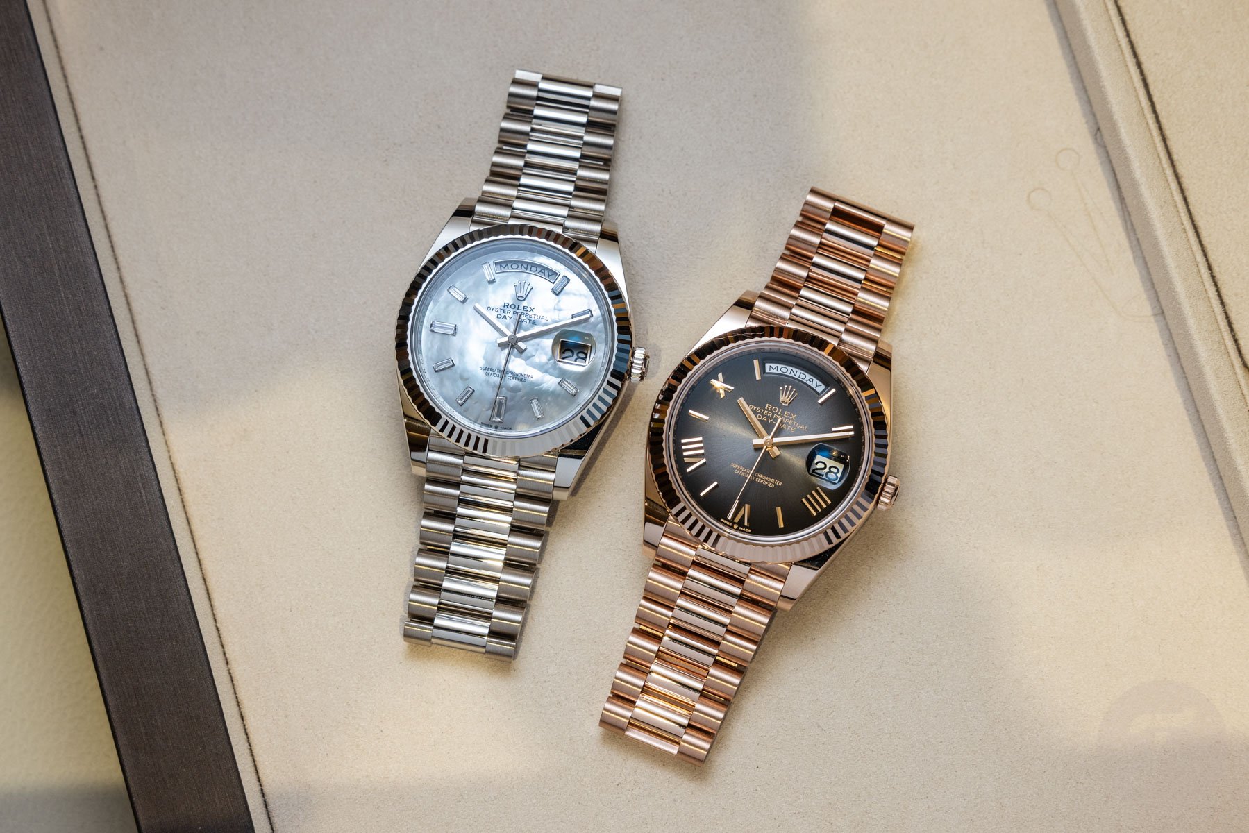 Spending Time With The President - The Rolex Day-Date 40 Refs. 228239 And 228235